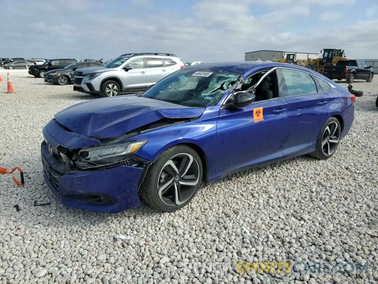 1 Фотография поврежденного автомобиля 1HGCV1F33MA101069 HONDA ACCORD 2021