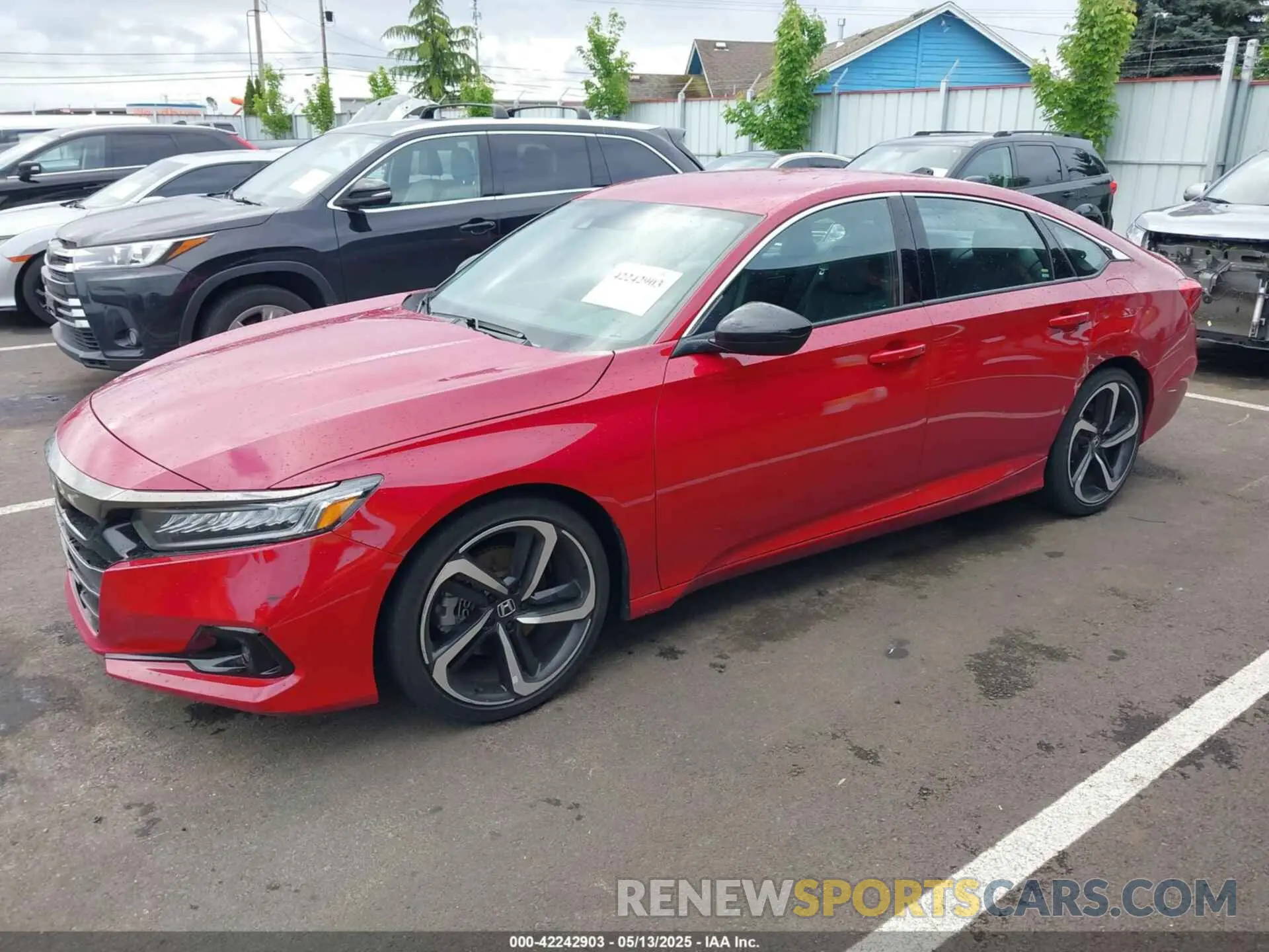 2 Photograph of a damaged car 1HGCV1F33MA101461 HONDA ACCORD 2021