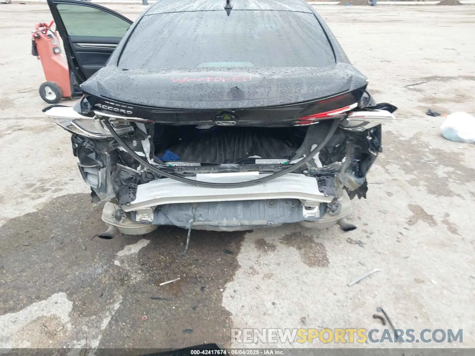 6 Photograph of a damaged car 1HGCV1F34MA030254 HONDA ACCORD 2021
