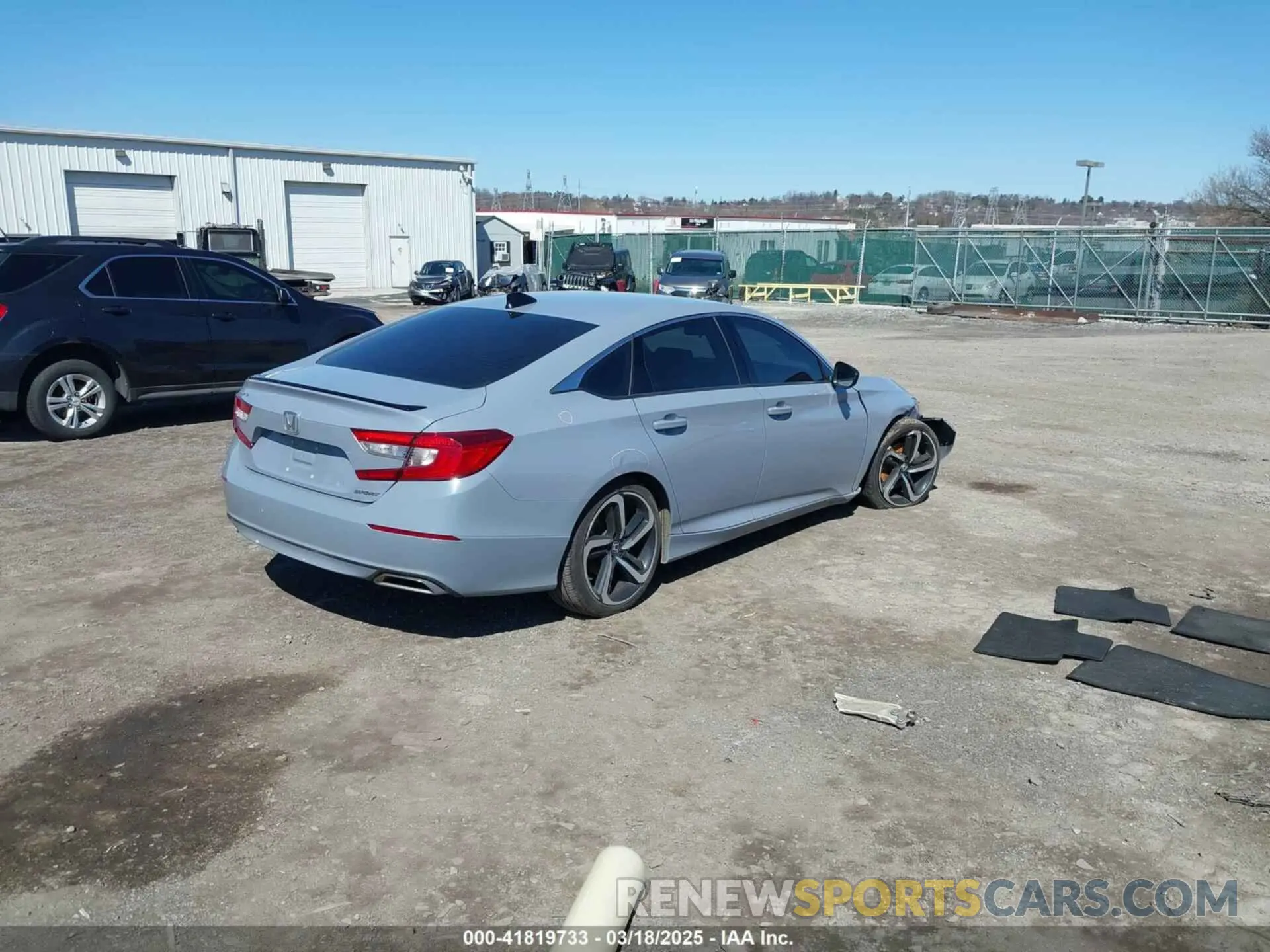 4 Photograph of a damaged car 1HGCV1F34MA053369 HONDA ACCORD 2021