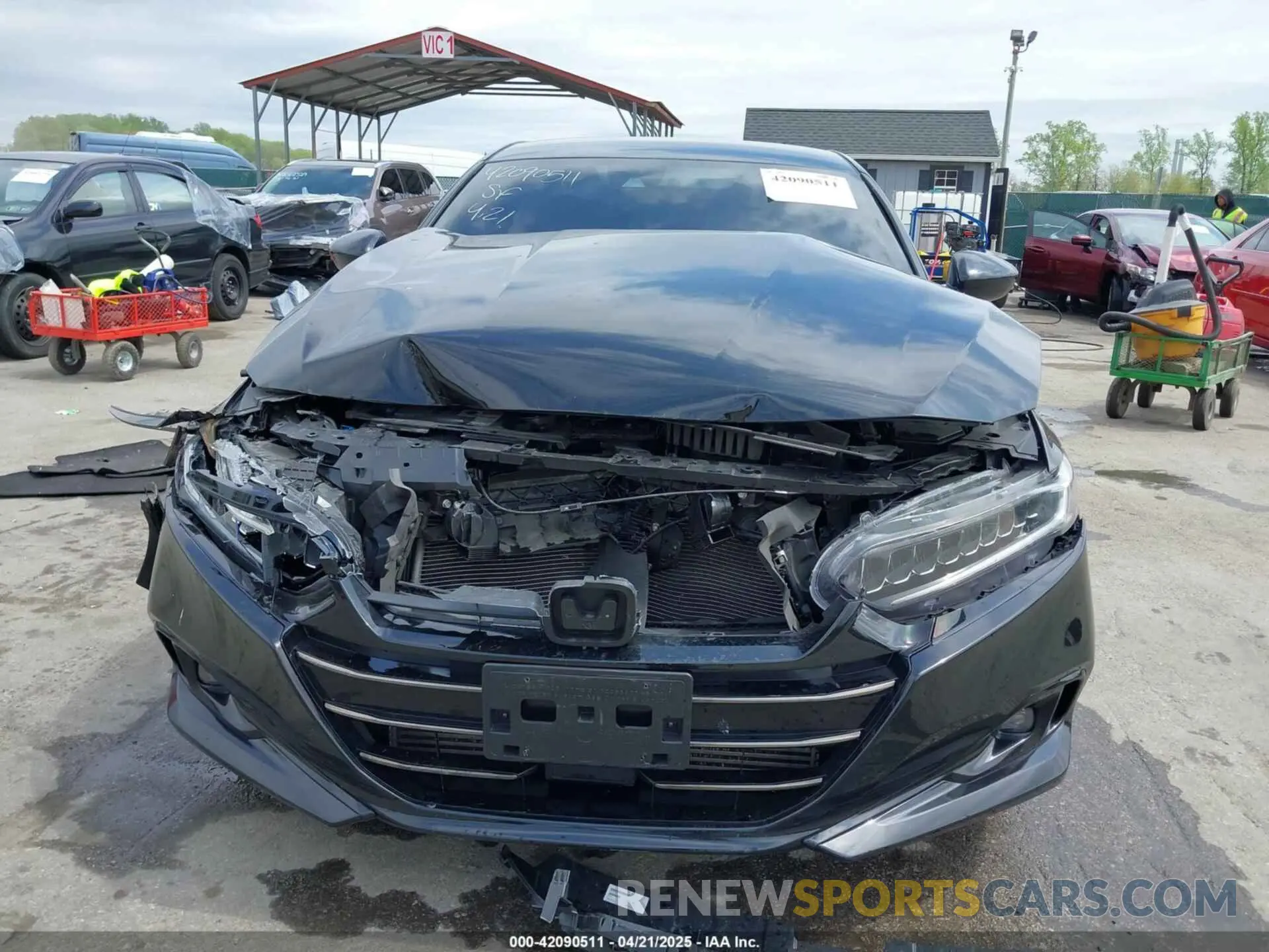 12 Фотография поврежденного автомобиля 1HGCV1F34MA066364 HONDA ACCORD 2021