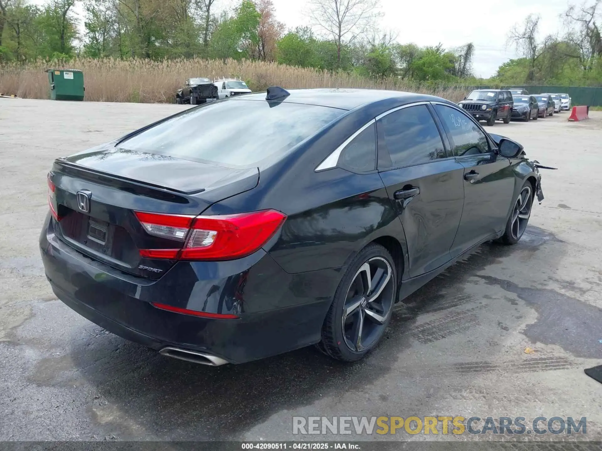 4 Фотография поврежденного автомобиля 1HGCV1F34MA066364 HONDA ACCORD 2021