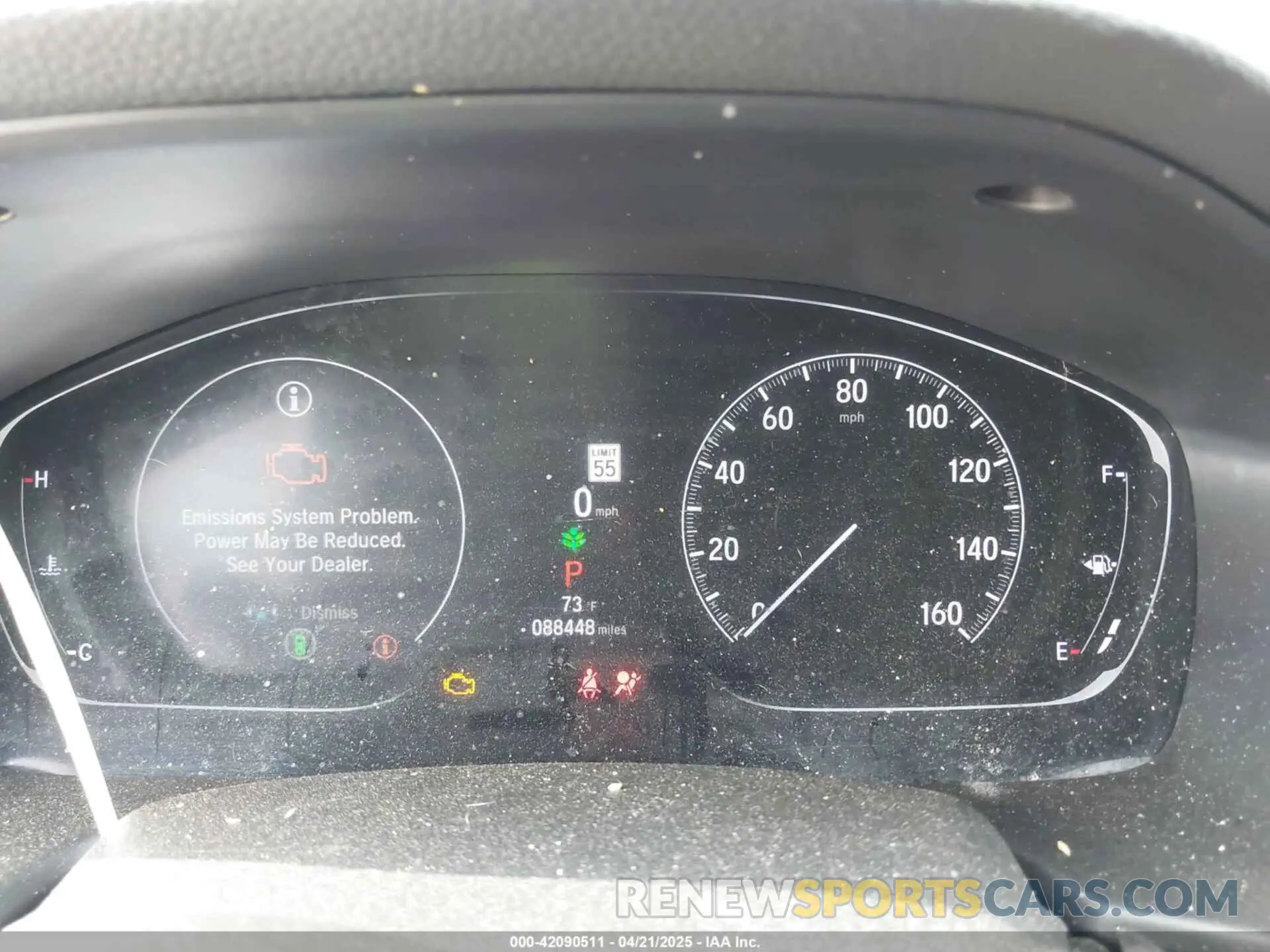 7 Фотография поврежденного автомобиля 1HGCV1F34MA066364 HONDA ACCORD 2021