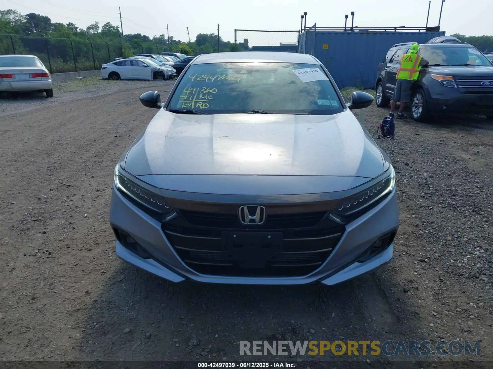 12 Фотография поврежденного автомобиля 1HGCV1F34MA072309 HONDA ACCORD 2021