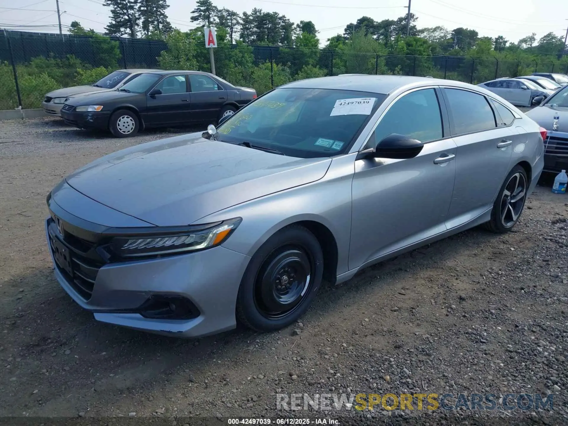 2 Фотография поврежденного автомобиля 1HGCV1F34MA072309 HONDA ACCORD 2021