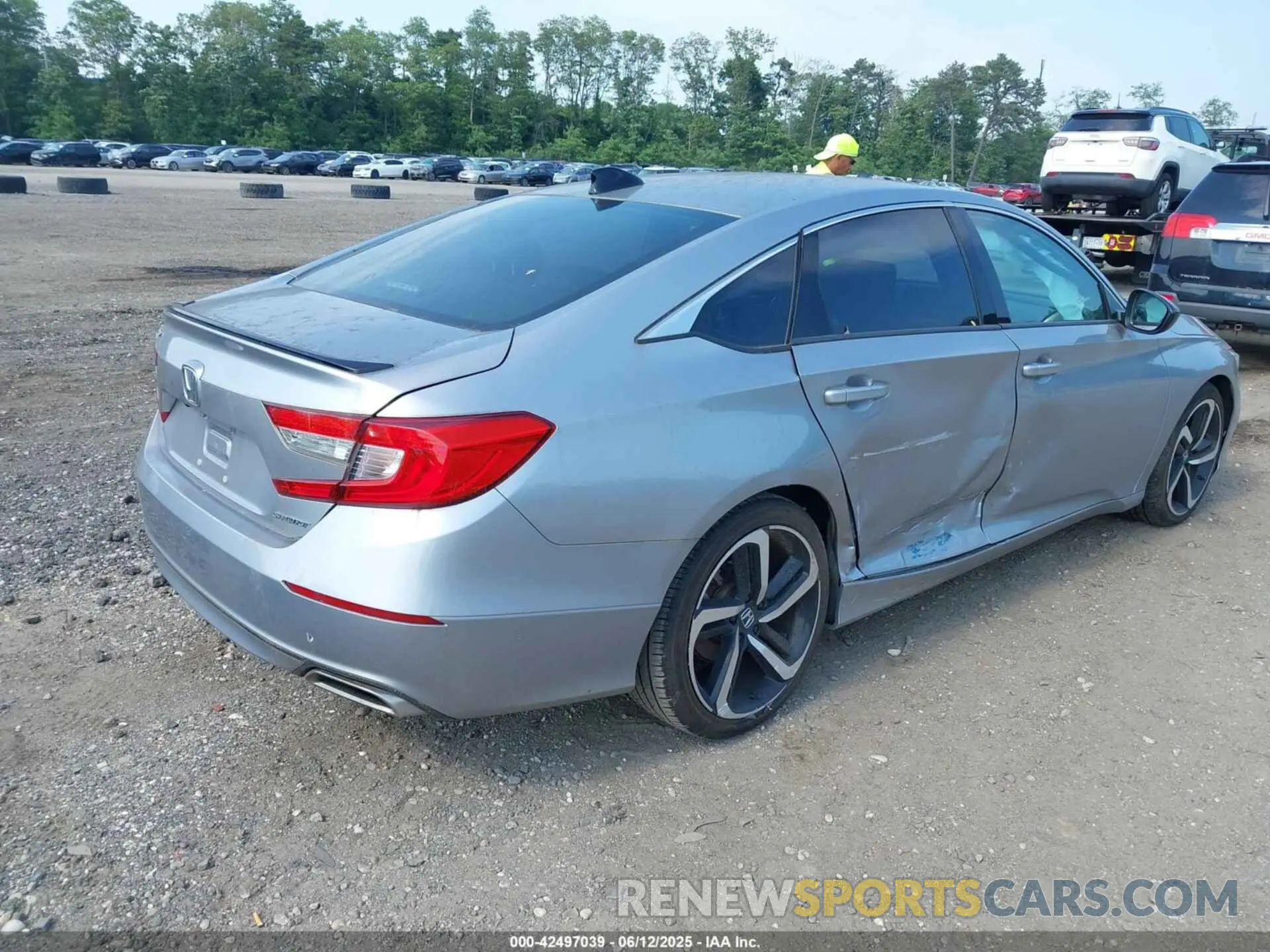 4 Фотография поврежденного автомобиля 1HGCV1F34MA072309 HONDA ACCORD 2021