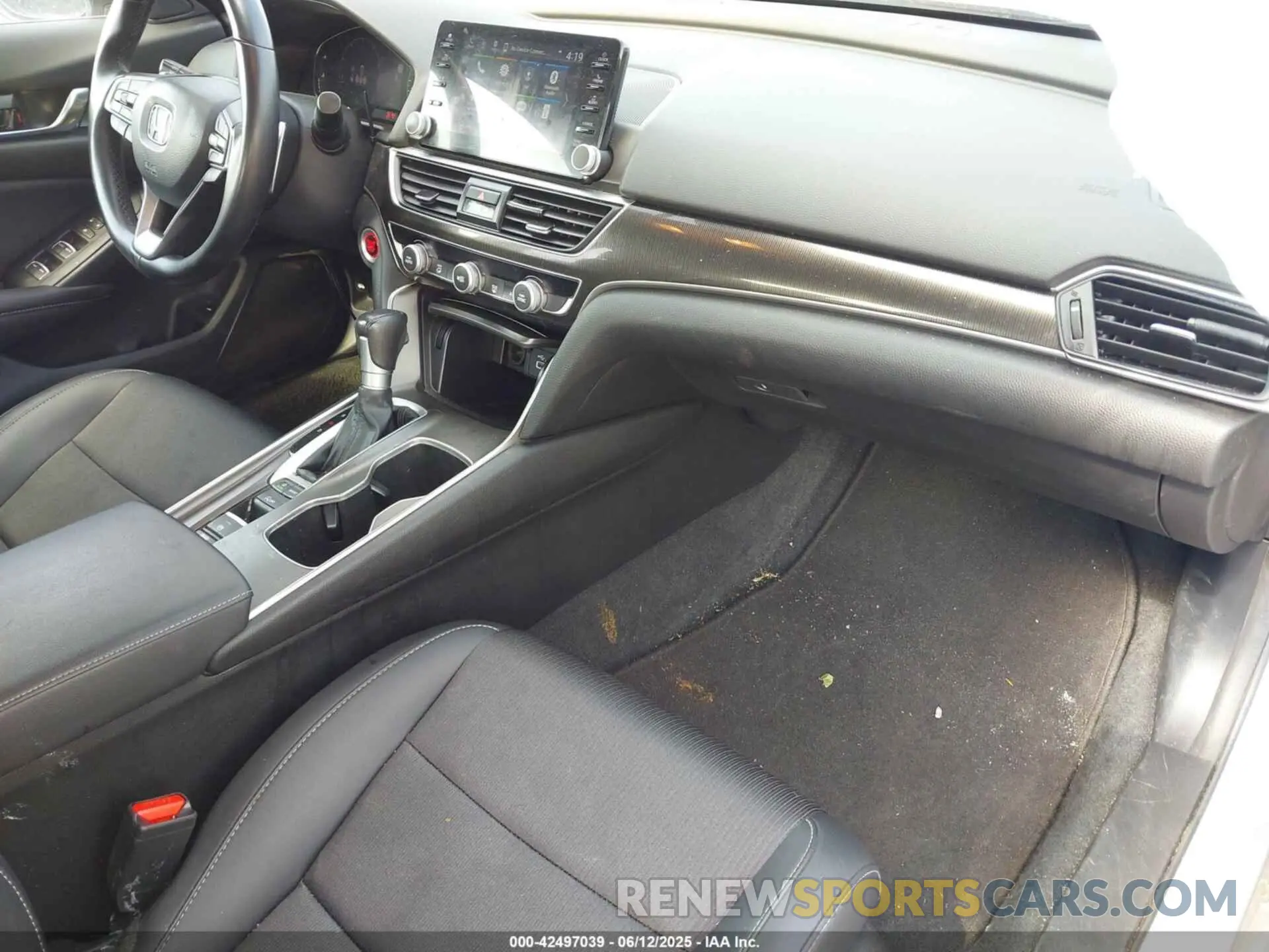 5 Фотография поврежденного автомобиля 1HGCV1F34MA072309 HONDA ACCORD 2021