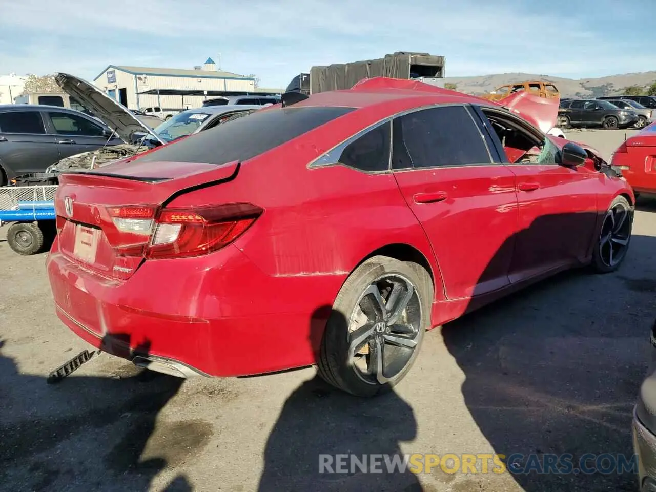 3 Фотография поврежденного автомобиля 1HGCV1F34MA074626 HONDA ACCORD 2021