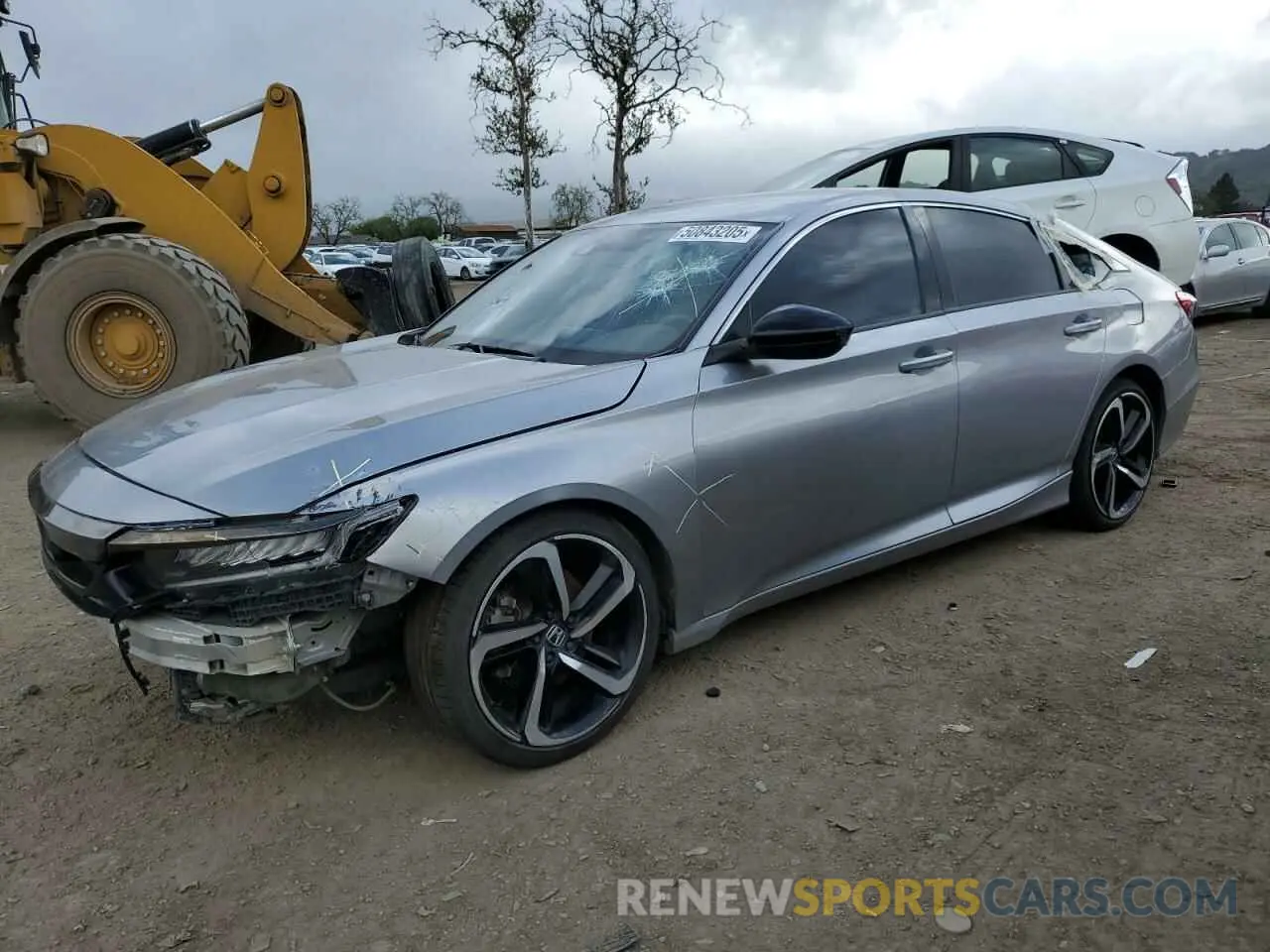 1 Фотография поврежденного автомобиля 1HGCV1F34MA078398 HONDA ACCORD 2021
