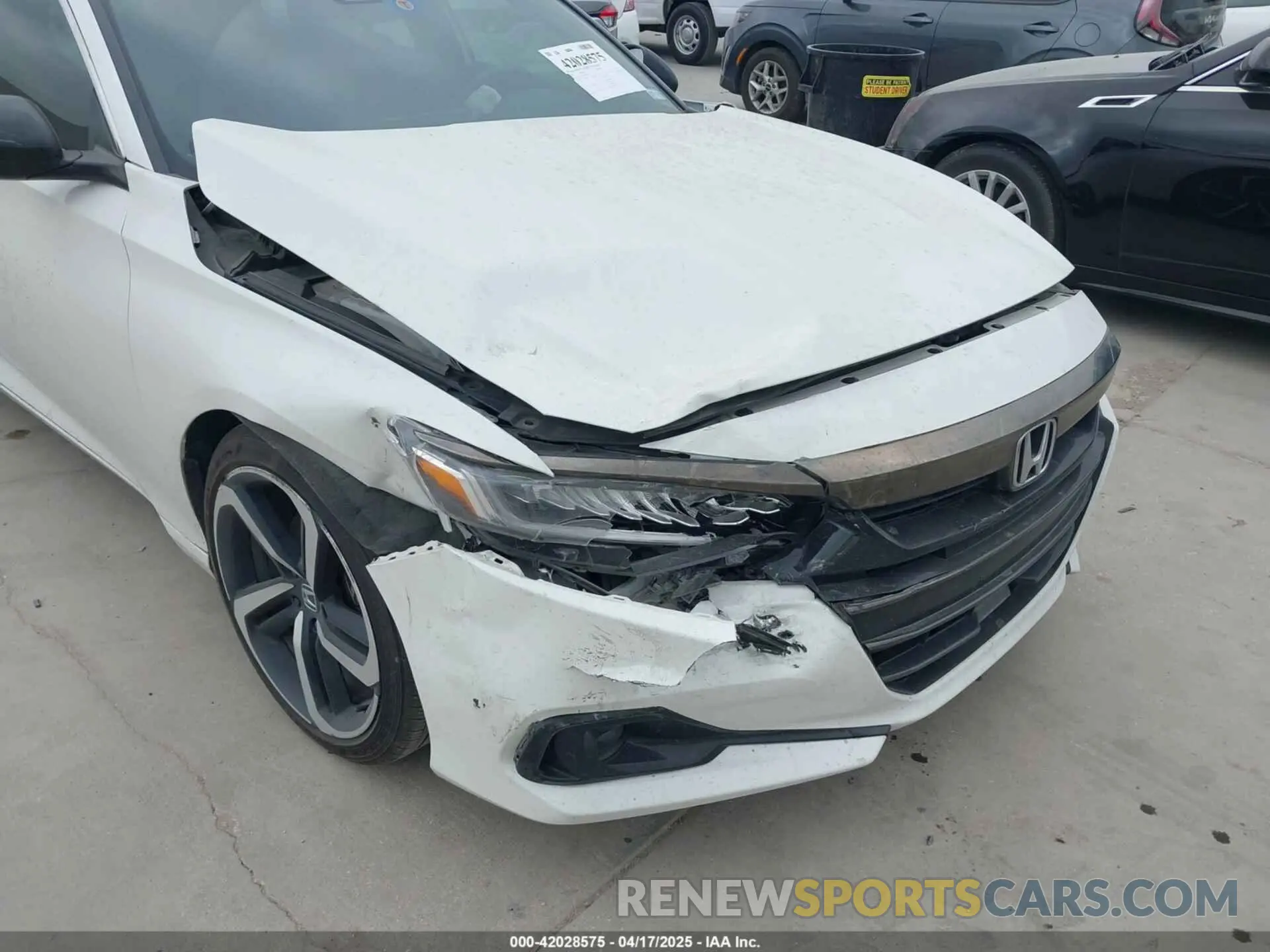 6 Photograph of a damaged car 1HGCV1F34MA079471 HONDA ACCORD 2021