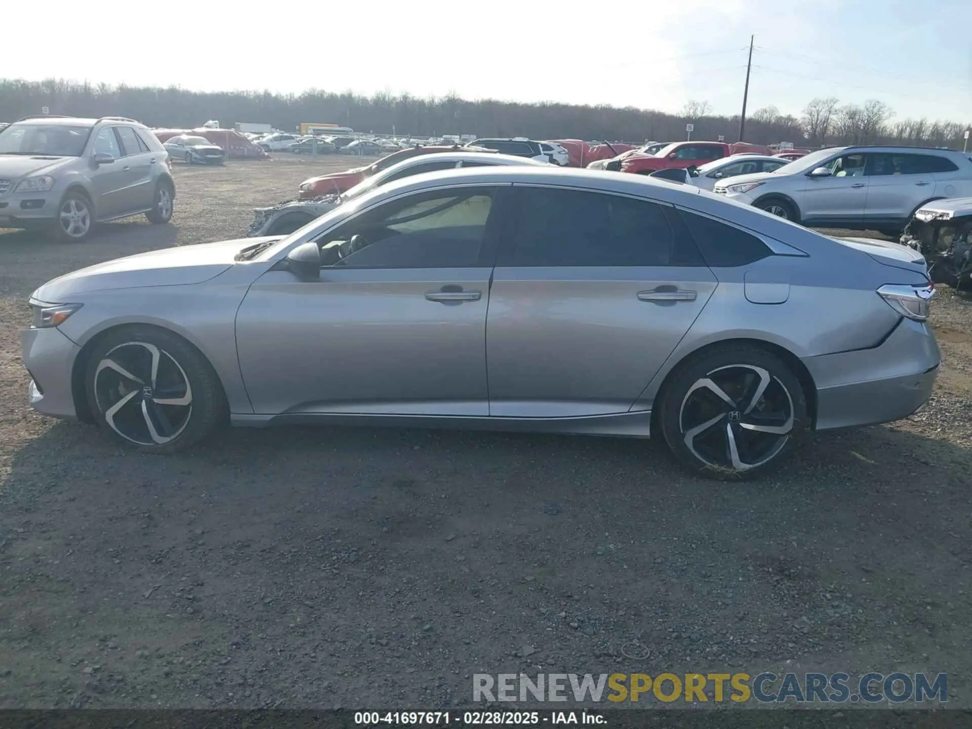 14 Photograph of a damaged car 1HGCV1F34MA081611 HONDA ACCORD 2021