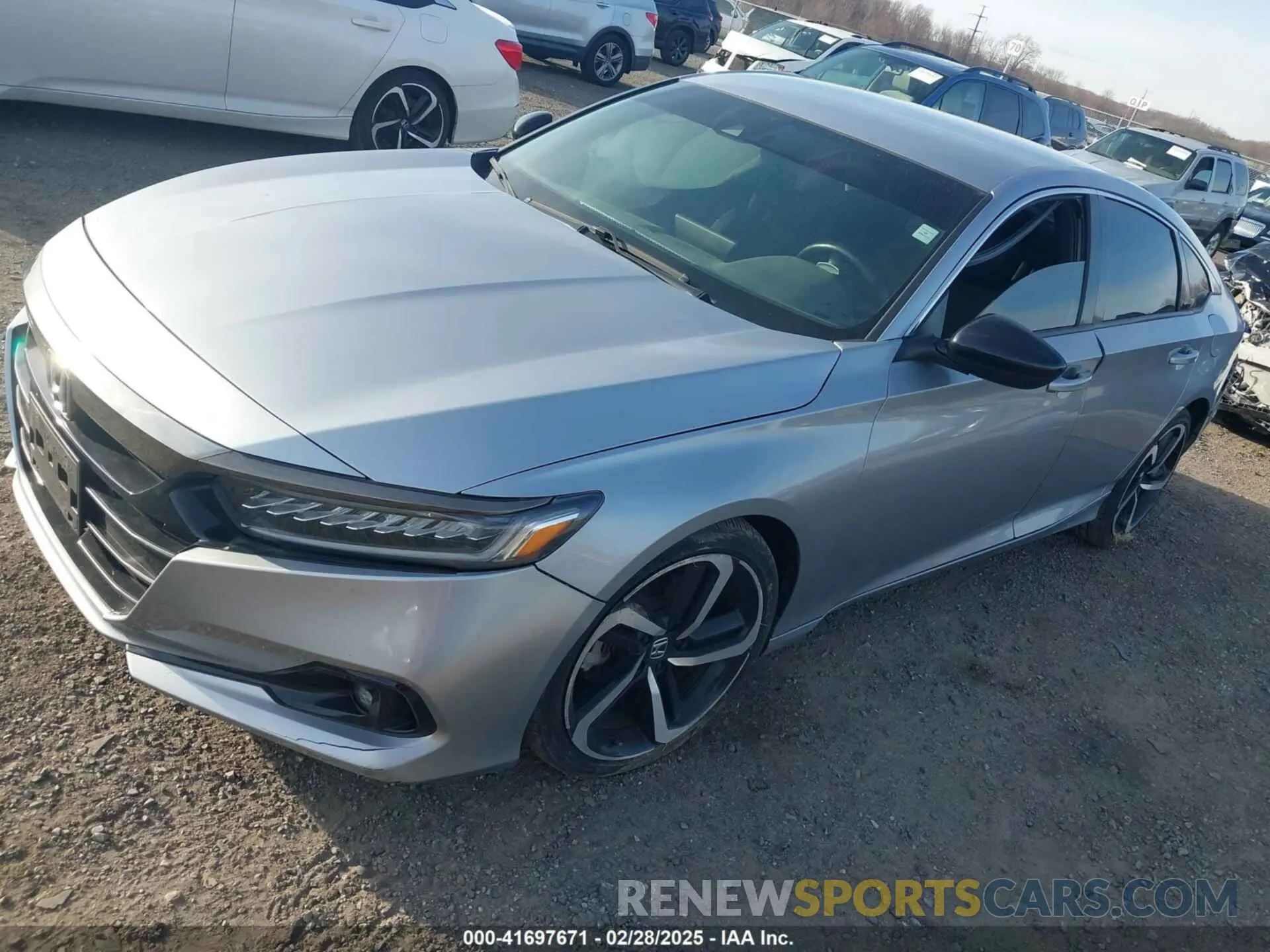 2 Photograph of a damaged car 1HGCV1F34MA081611 HONDA ACCORD 2021