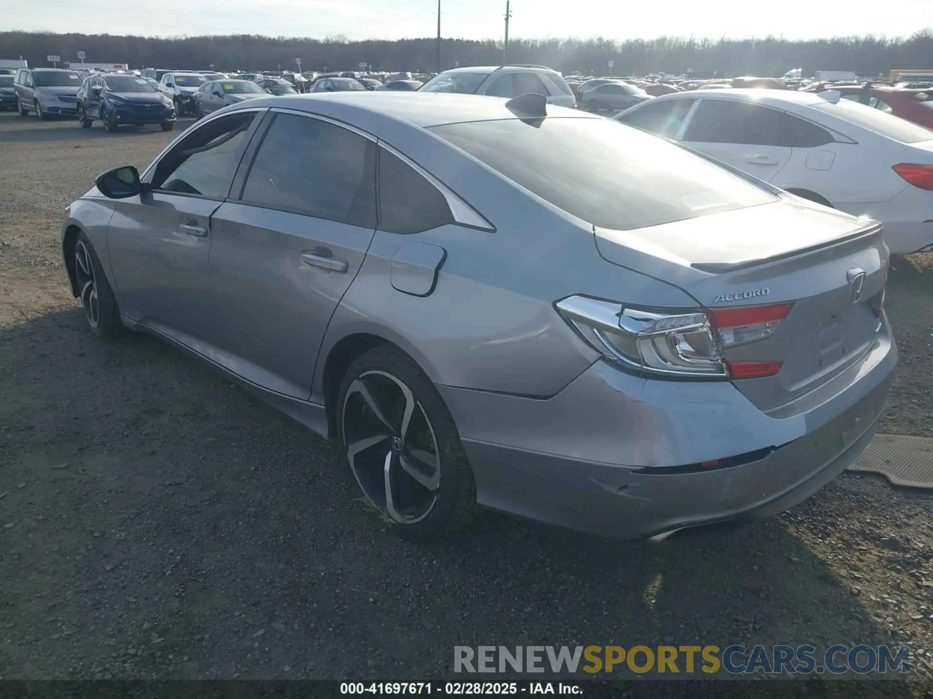 3 Photograph of a damaged car 1HGCV1F34MA081611 HONDA ACCORD 2021