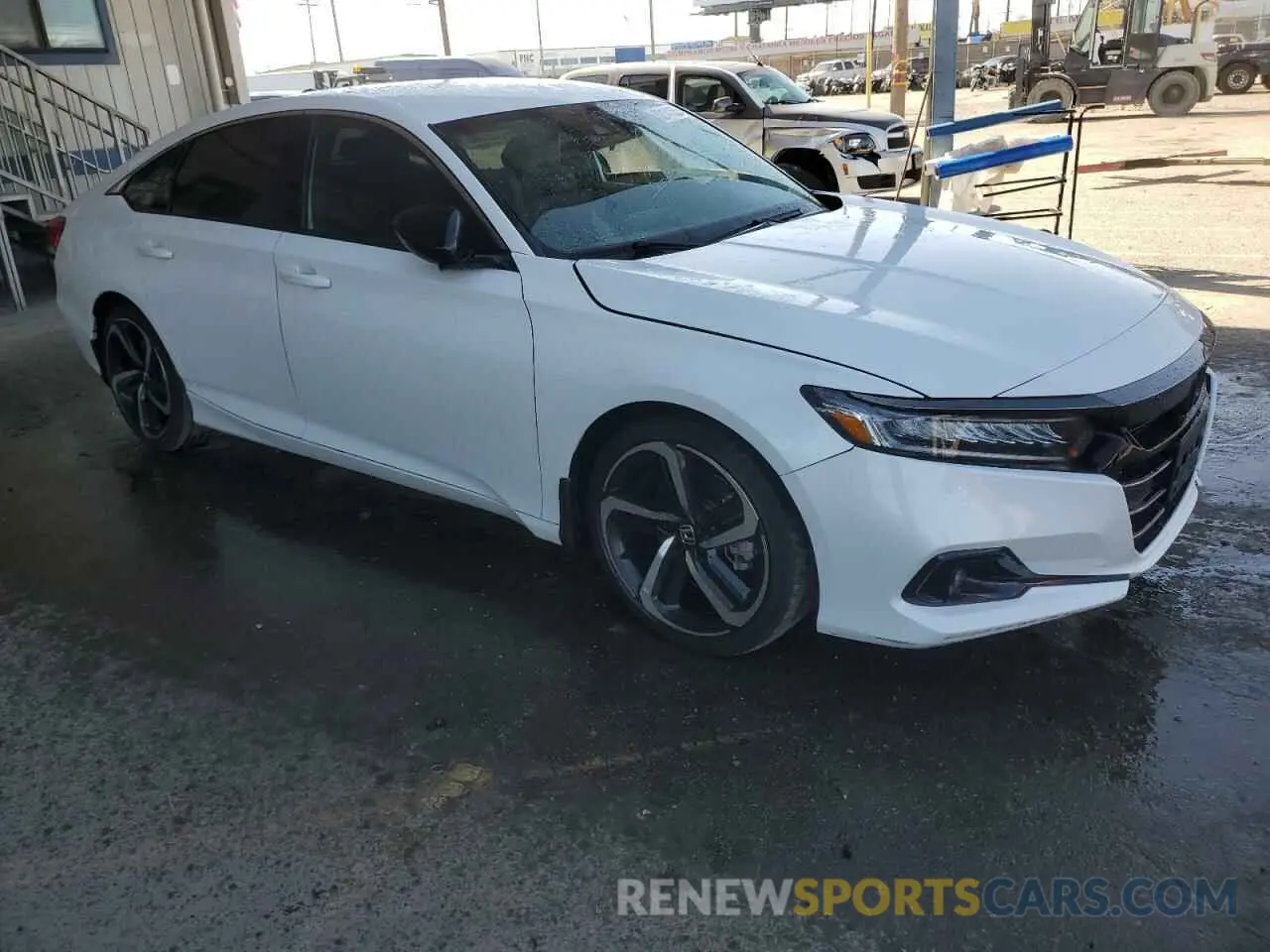 4 Фотография поврежденного автомобиля 1HGCV1F34MA095668 HONDA ACCORD 2021