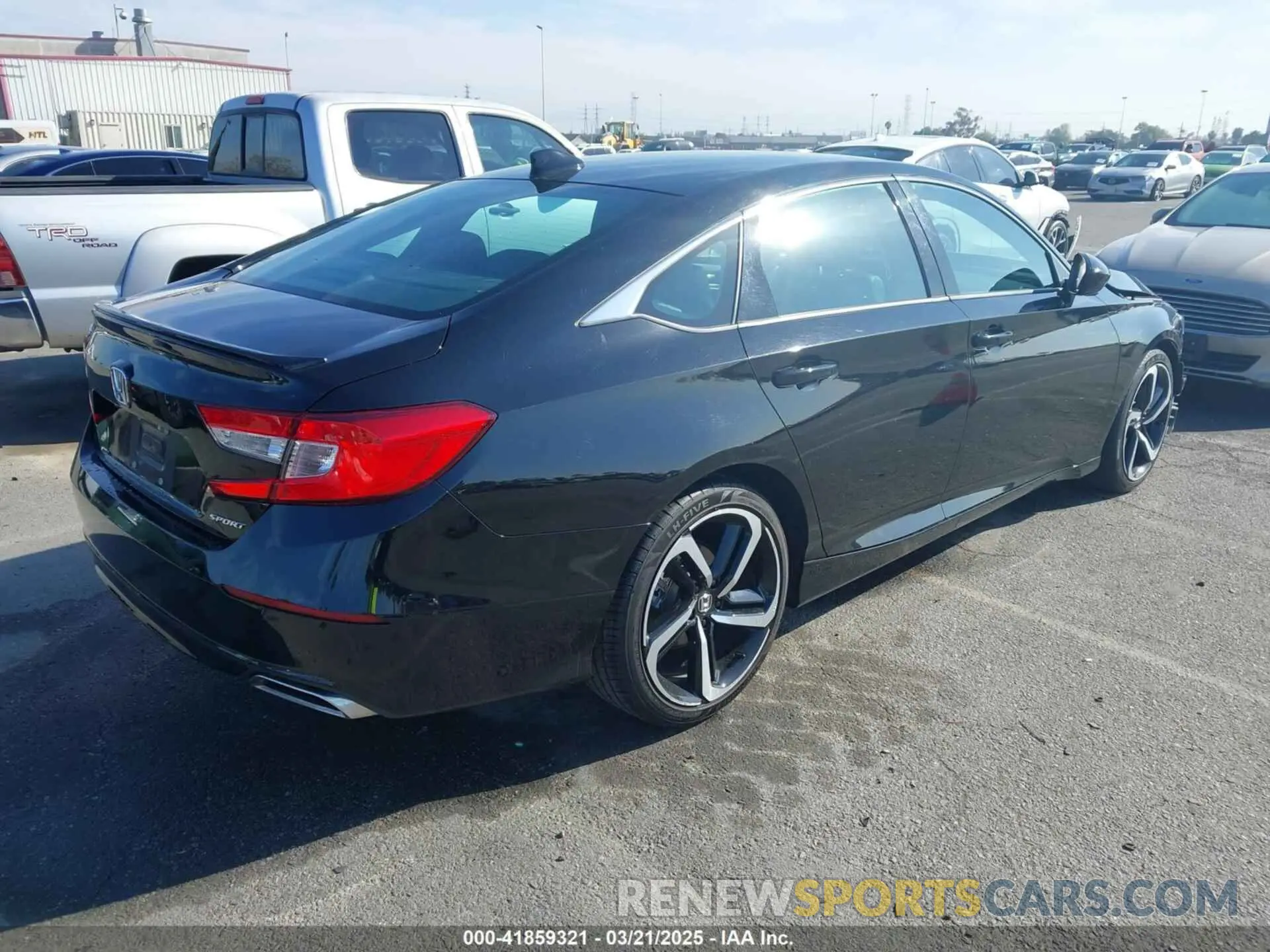 4 Photograph of a damaged car 1HGCV1F34MA102666 HONDA ACCORD 2021