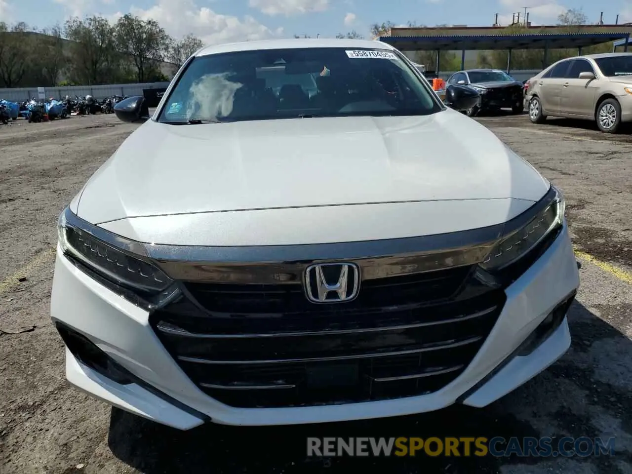5 Фотография поврежденного автомобиля 1HGCV1F34MA105566 HONDA ACCORD 2021