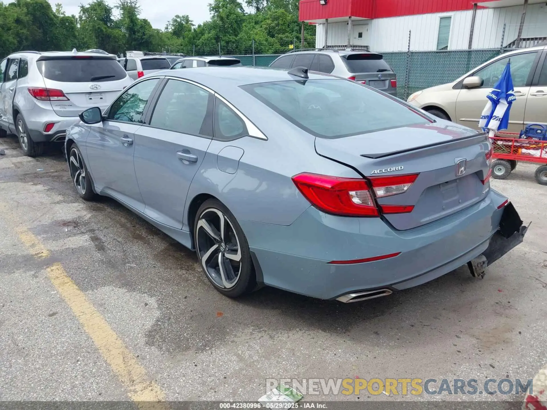 3 Photograph of a damaged car 1HGCV1F34MA107270 HONDA ACCORD 2021