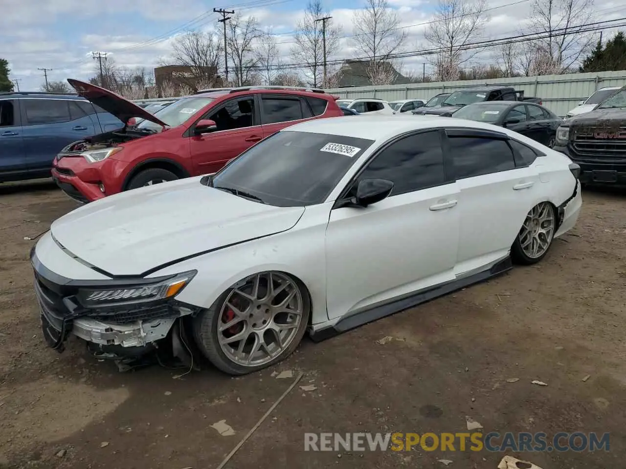 1 Photograph of a damaged car 1HGCV1F34MA109746 HONDA ACCORD 2021