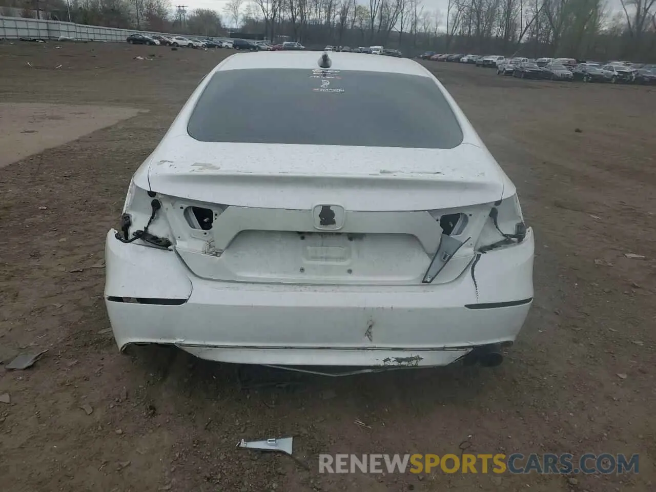6 Photograph of a damaged car 1HGCV1F34MA109746 HONDA ACCORD 2021