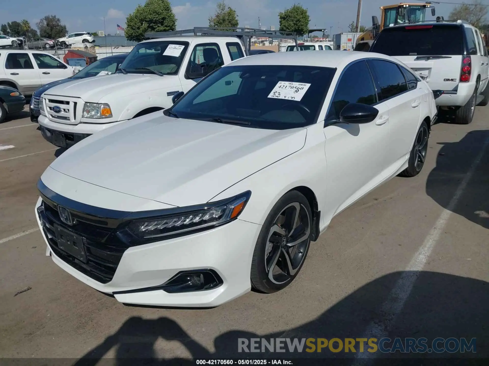 2 Фотография поврежденного автомобиля 1HGCV1F35MA009400 HONDA ACCORD 2021