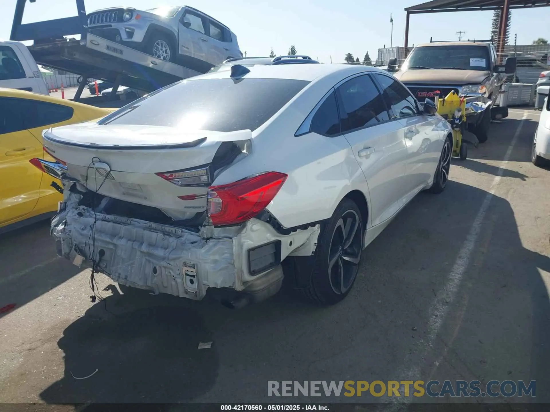 4 Фотография поврежденного автомобиля 1HGCV1F35MA009400 HONDA ACCORD 2021