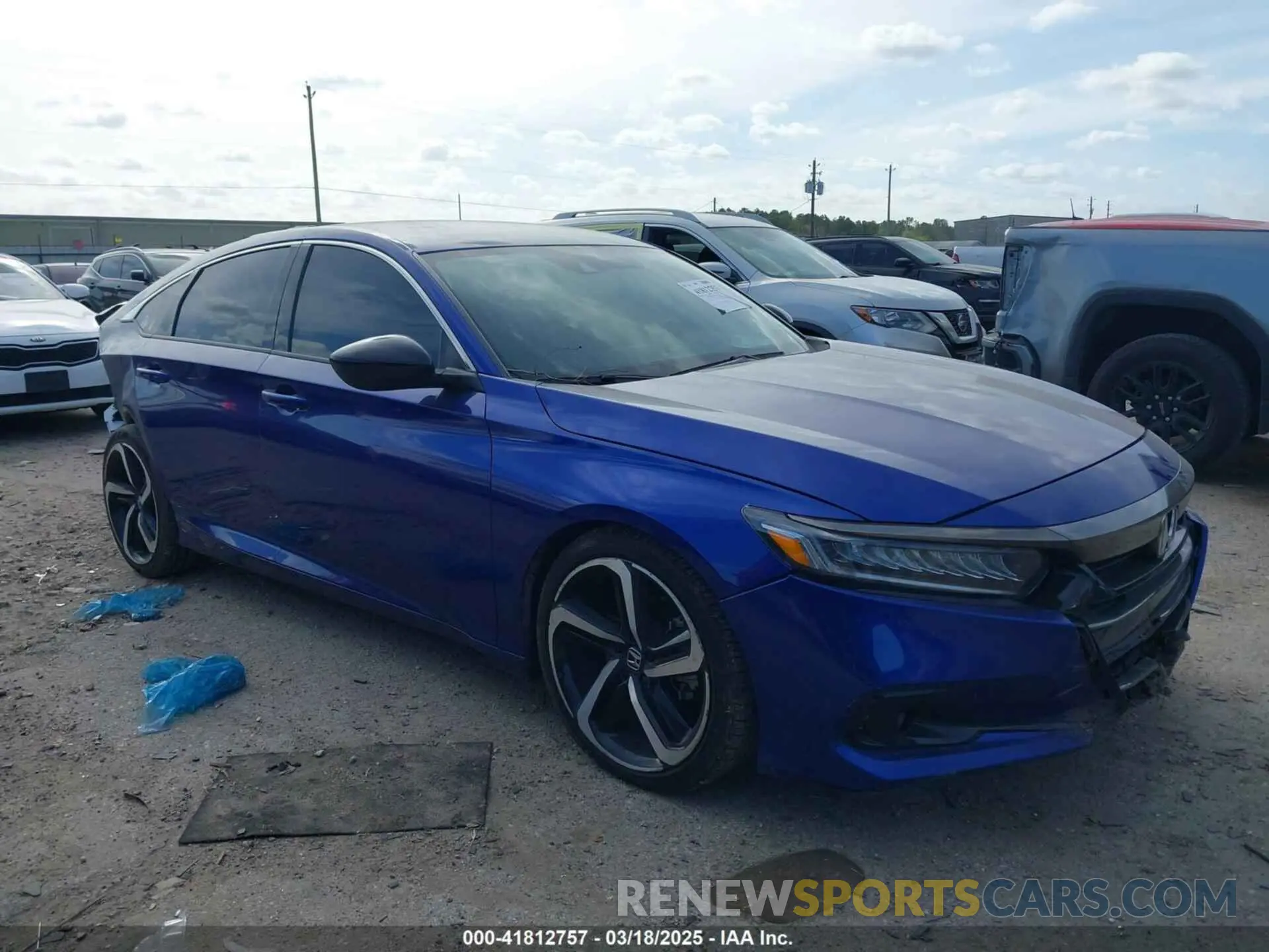1 Фотография поврежденного автомобиля 1HGCV1F35MA052196 HONDA ACCORD 2021