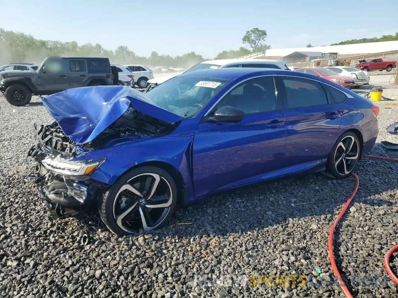 1 Фотография поврежденного автомобиля 1HGCV1F35MA064378 HONDA ACCORD 2021