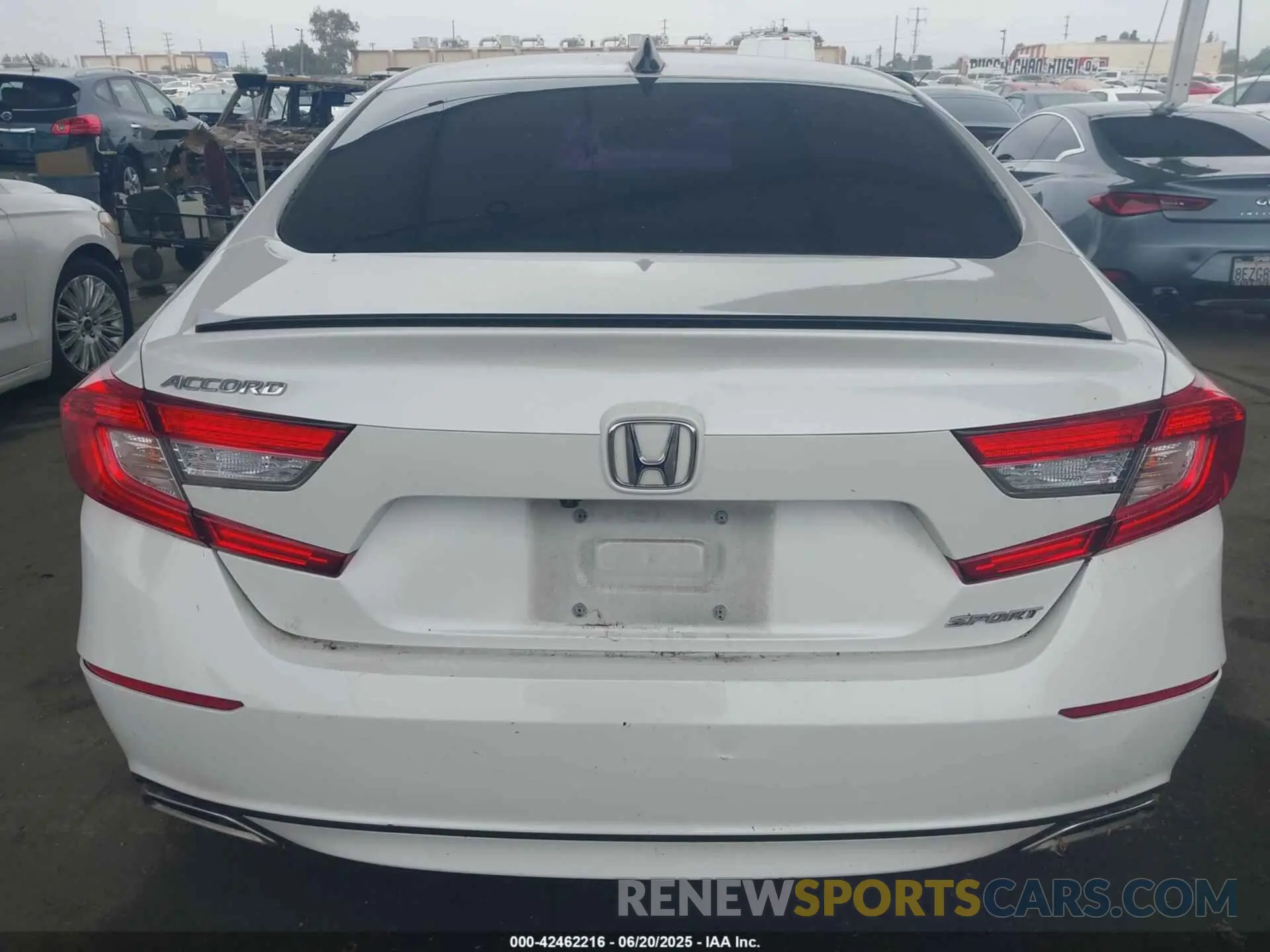 16 Photograph of a damaged car 1HGCV1F35MA081214 HONDA ACCORD 2021