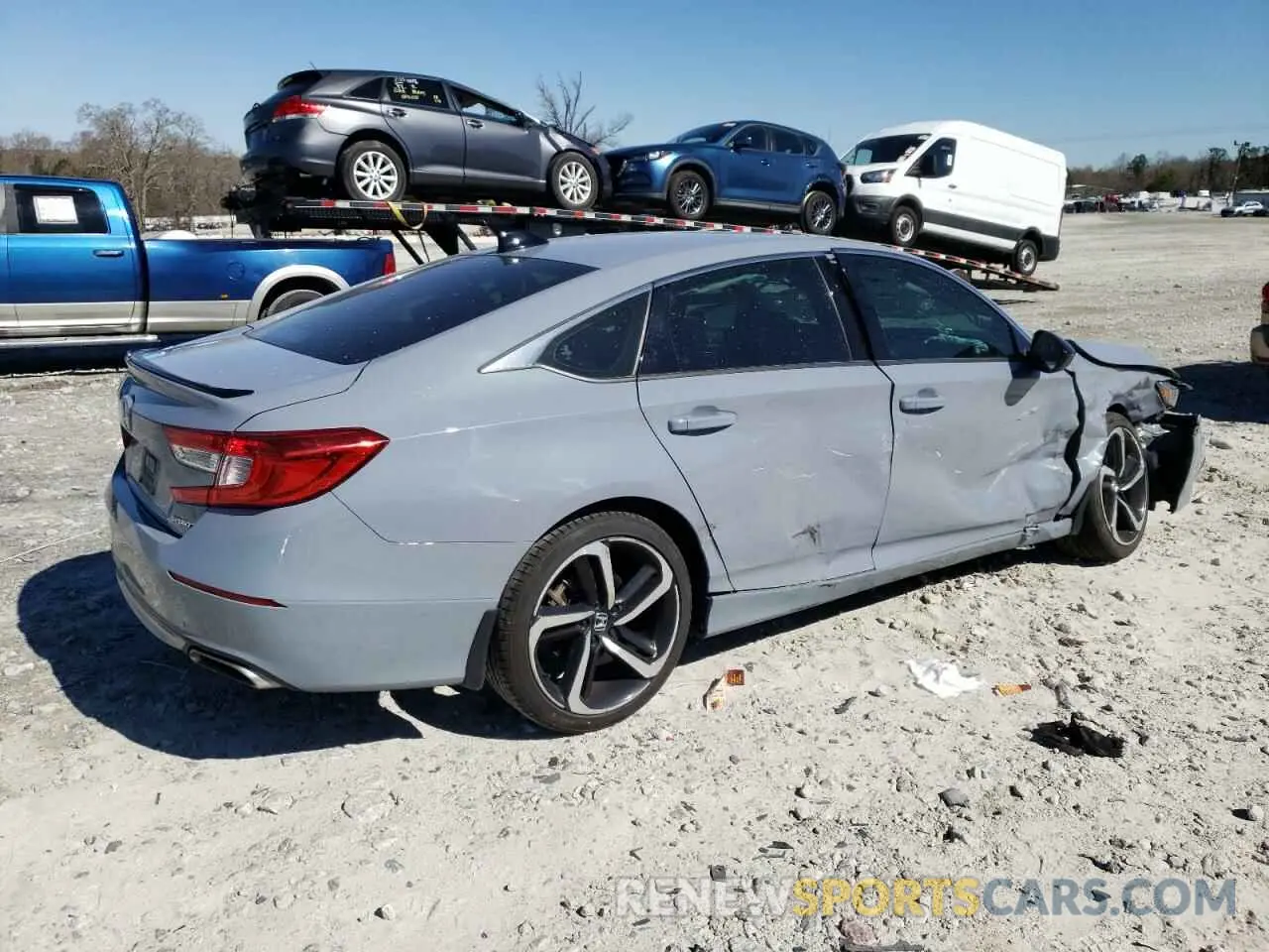 3 Photograph of a damaged car 1HGCV1F36MA093629 HONDA ACCORD 2021