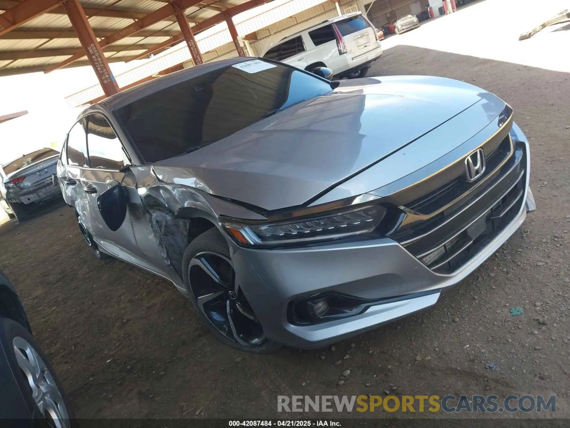 1 Фотография поврежденного автомобиля 1HGCV1F36MA107867 HONDA ACCORD 2021