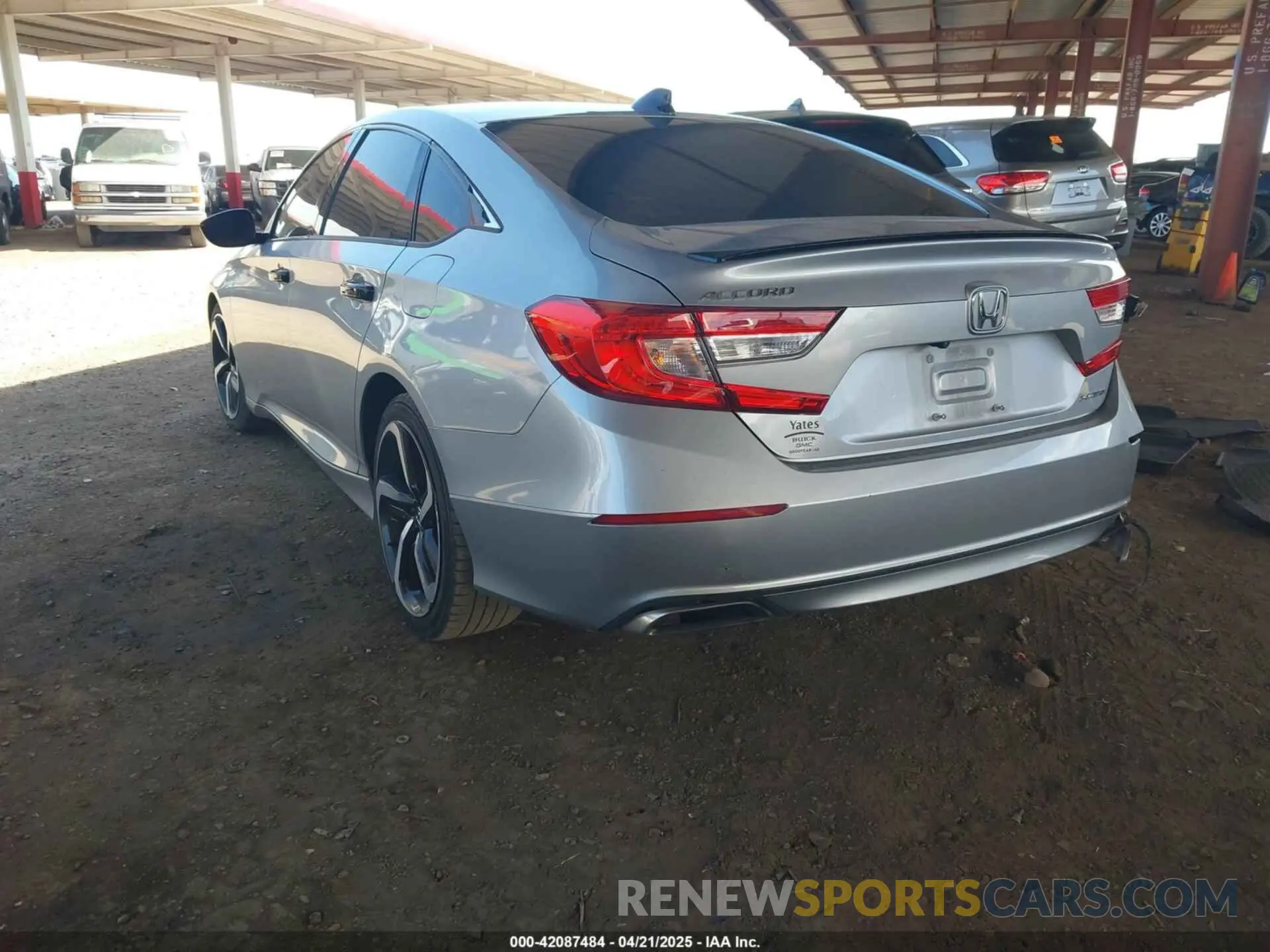 3 Фотография поврежденного автомобиля 1HGCV1F36MA107867 HONDA ACCORD 2021