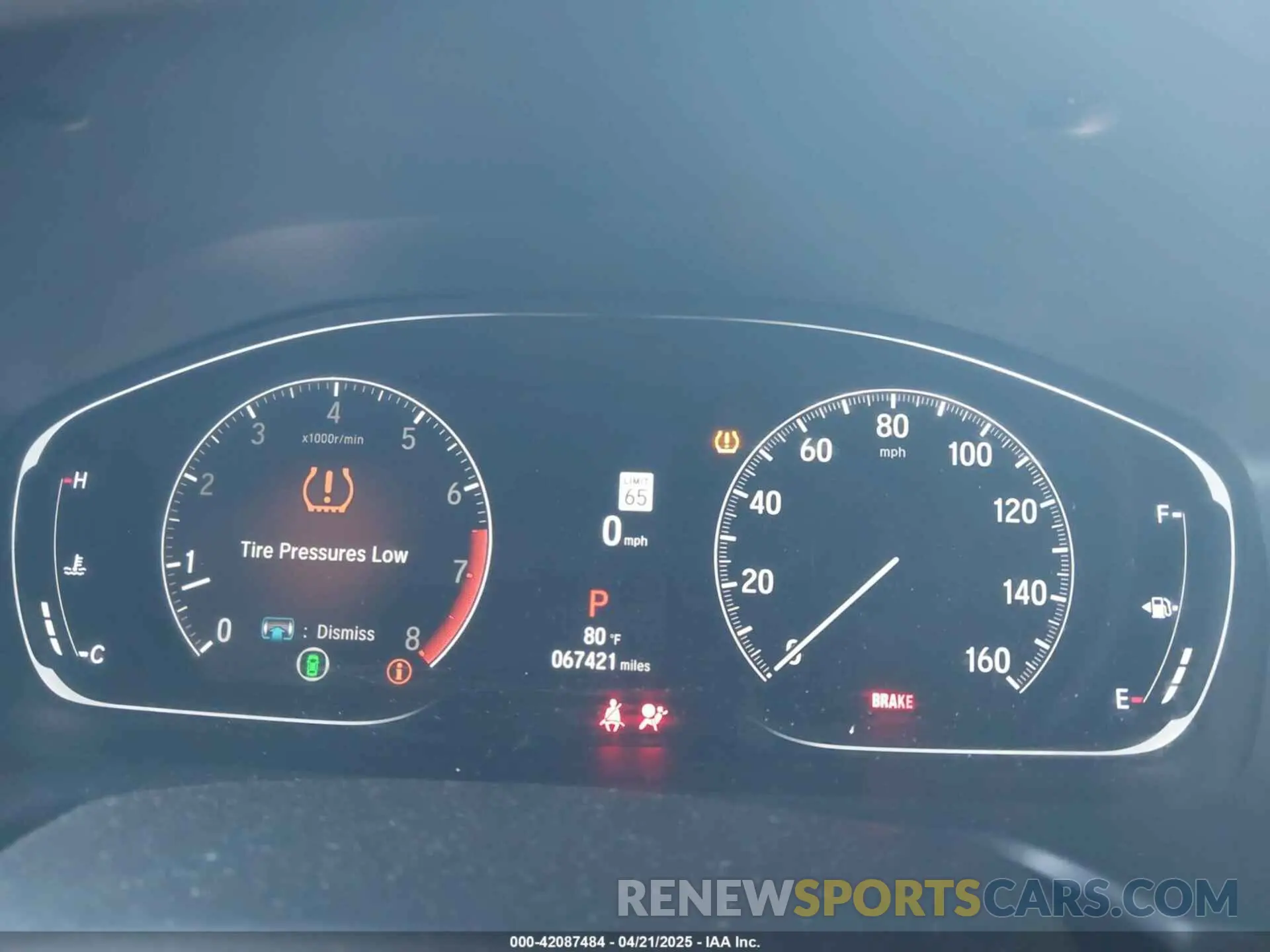 7 Фотография поврежденного автомобиля 1HGCV1F36MA107867 HONDA ACCORD 2021