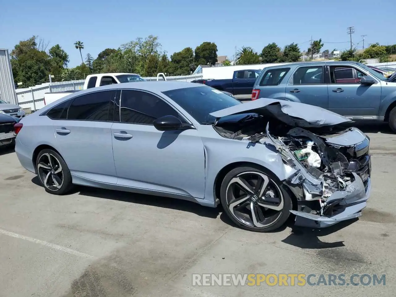 4 Photograph of a damaged car 1HGCV1F36MA122661 HONDA ACCORD 2021