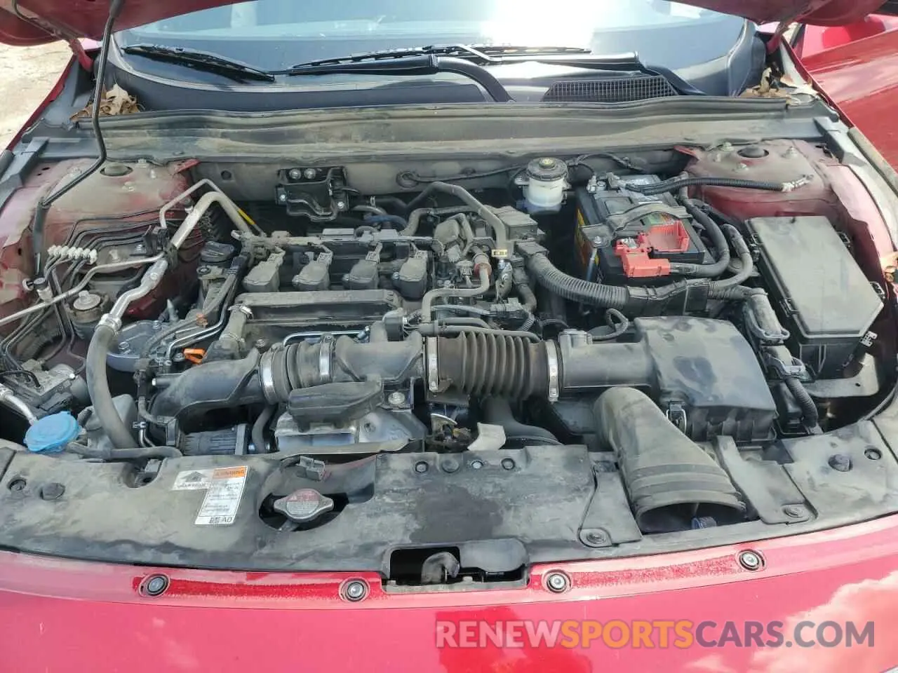 11 Photograph of a damaged car 1HGCV1F37MA080680 HONDA ACCORD 2021