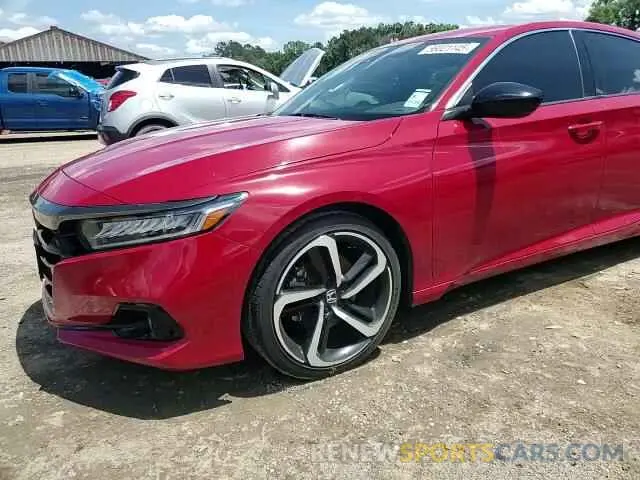13 Photograph of a damaged car 1HGCV1F37MA080680 HONDA ACCORD 2021