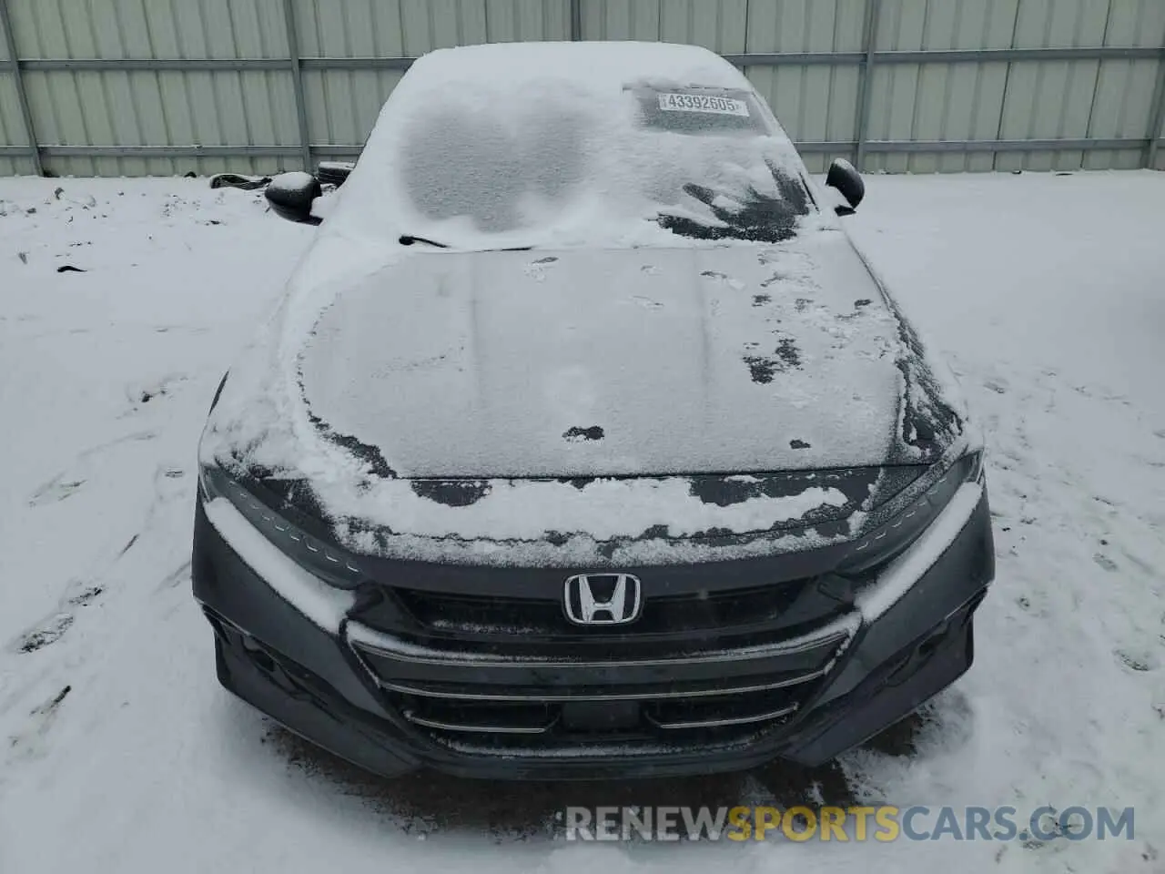 5 Photograph of a damaged car 1HGCV1F37MA086575 HONDA ACCORD 2021