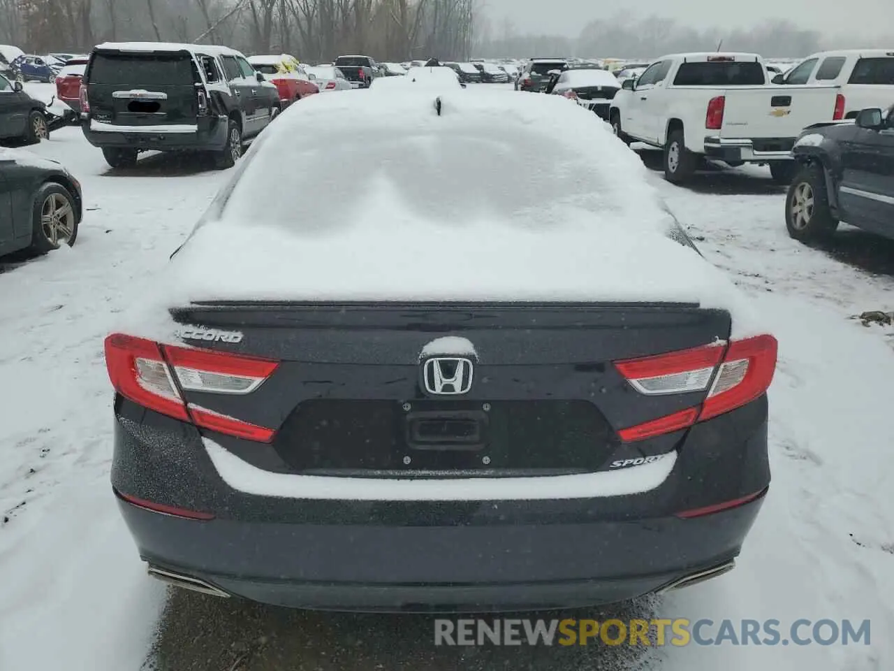 6 Photograph of a damaged car 1HGCV1F37MA086575 HONDA ACCORD 2021