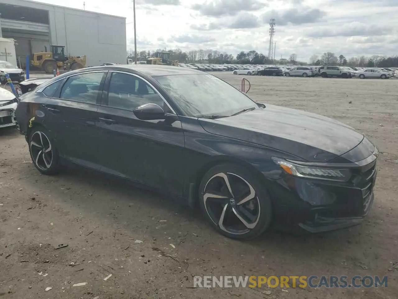 4 Фотография поврежденного автомобиля 1HGCV1F37MA102502 HONDA ACCORD 2021