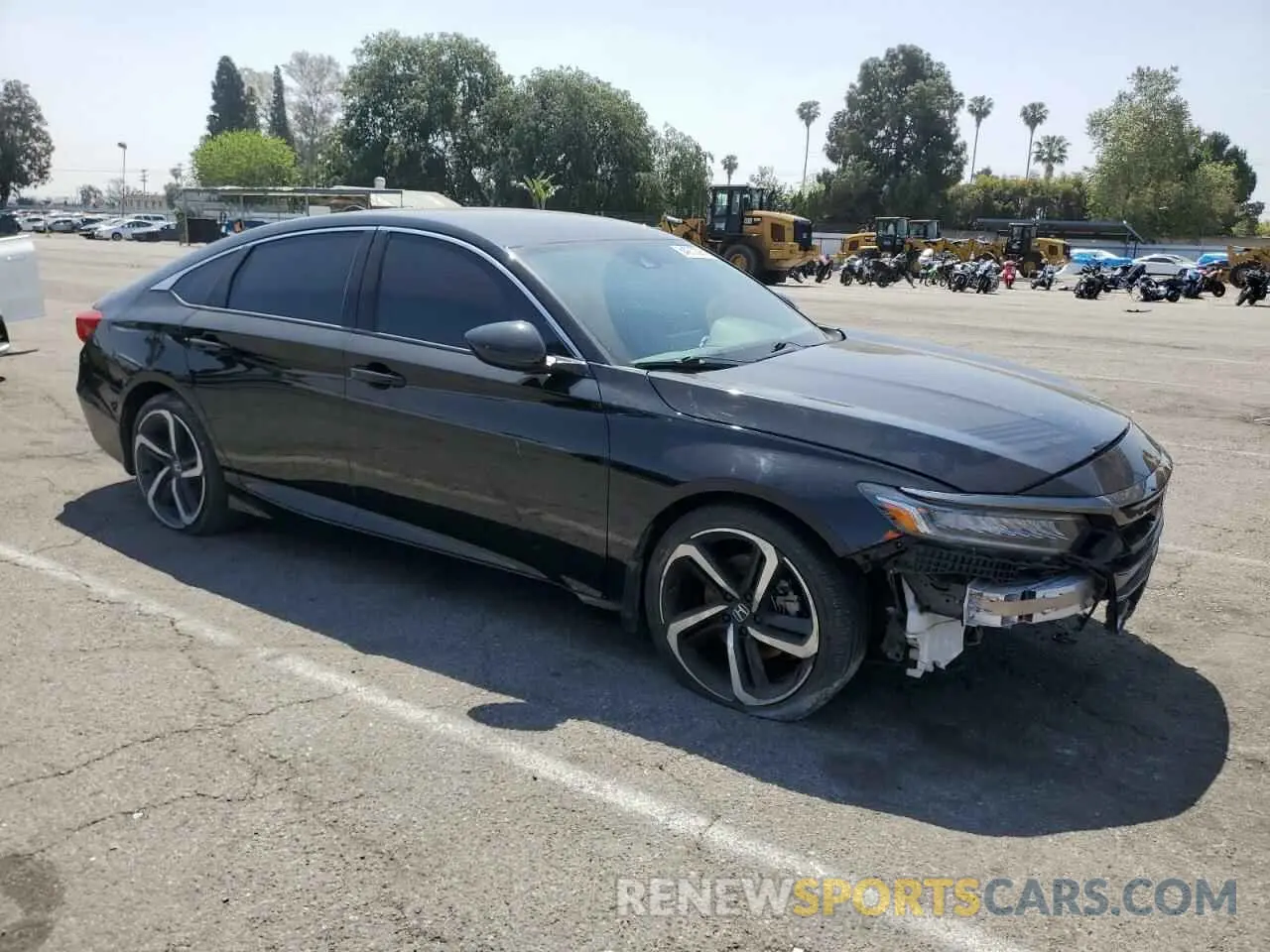 4 Photograph of a damaged car 1HGCV1F37MA102693 HONDA ACCORD 2021