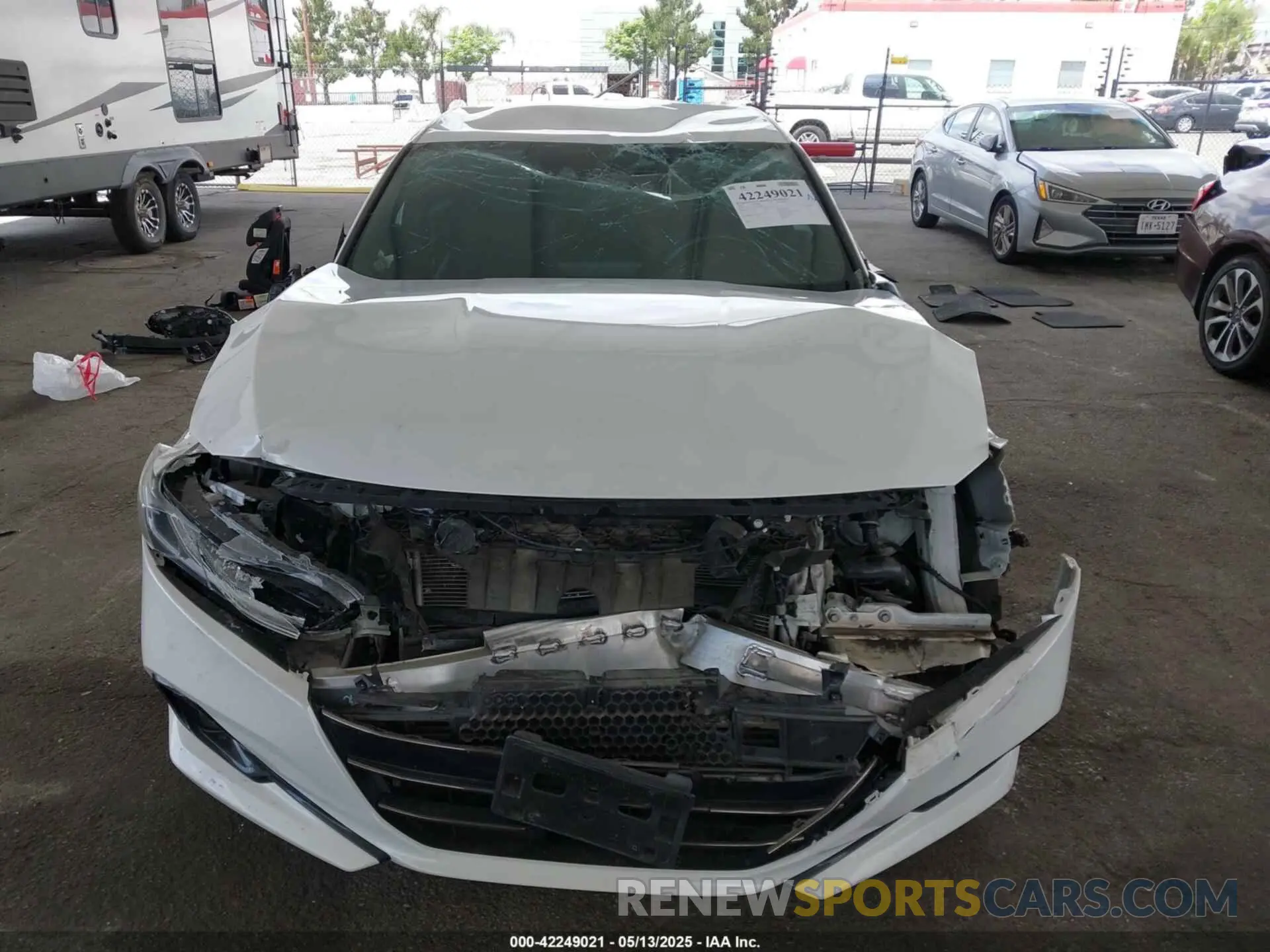 12 Photograph of a damaged car 1HGCV1F37MA109899 HONDA ACCORD 2021