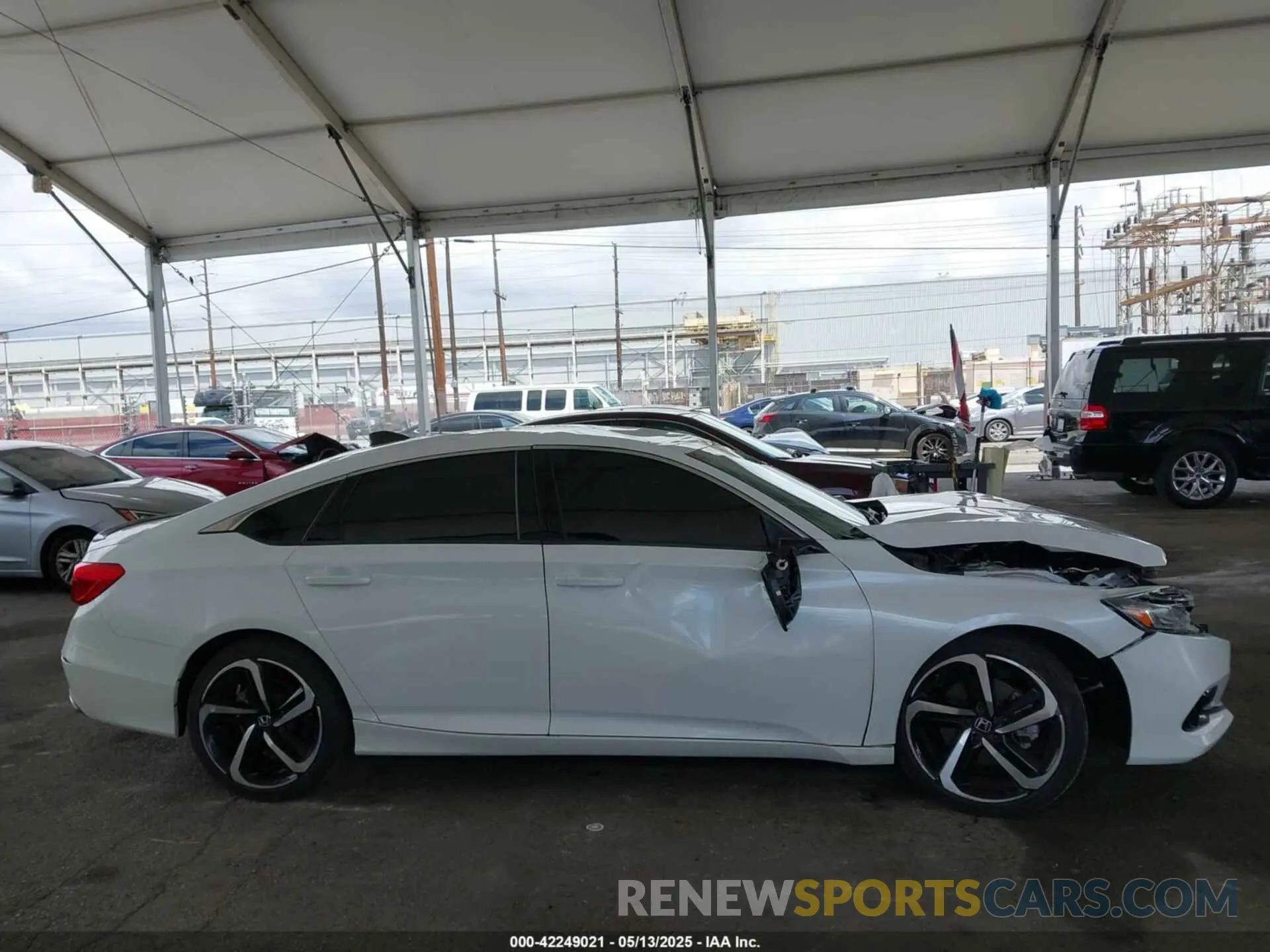 13 Photograph of a damaged car 1HGCV1F37MA109899 HONDA ACCORD 2021