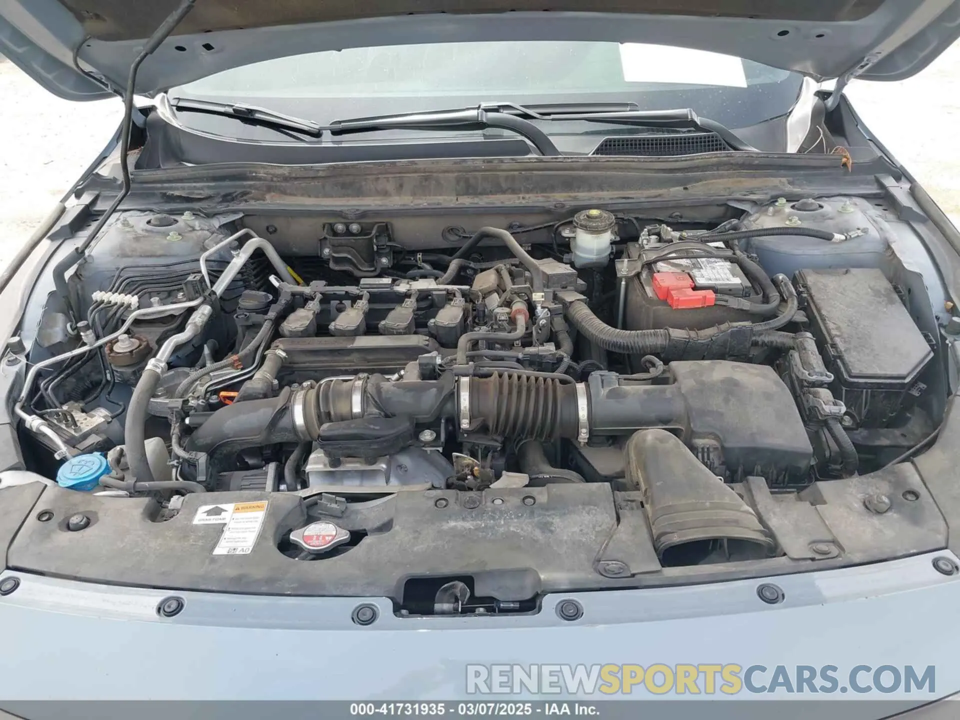10 Photograph of a damaged car 1HGCV1F38MA017426 HONDA ACCORD 2021