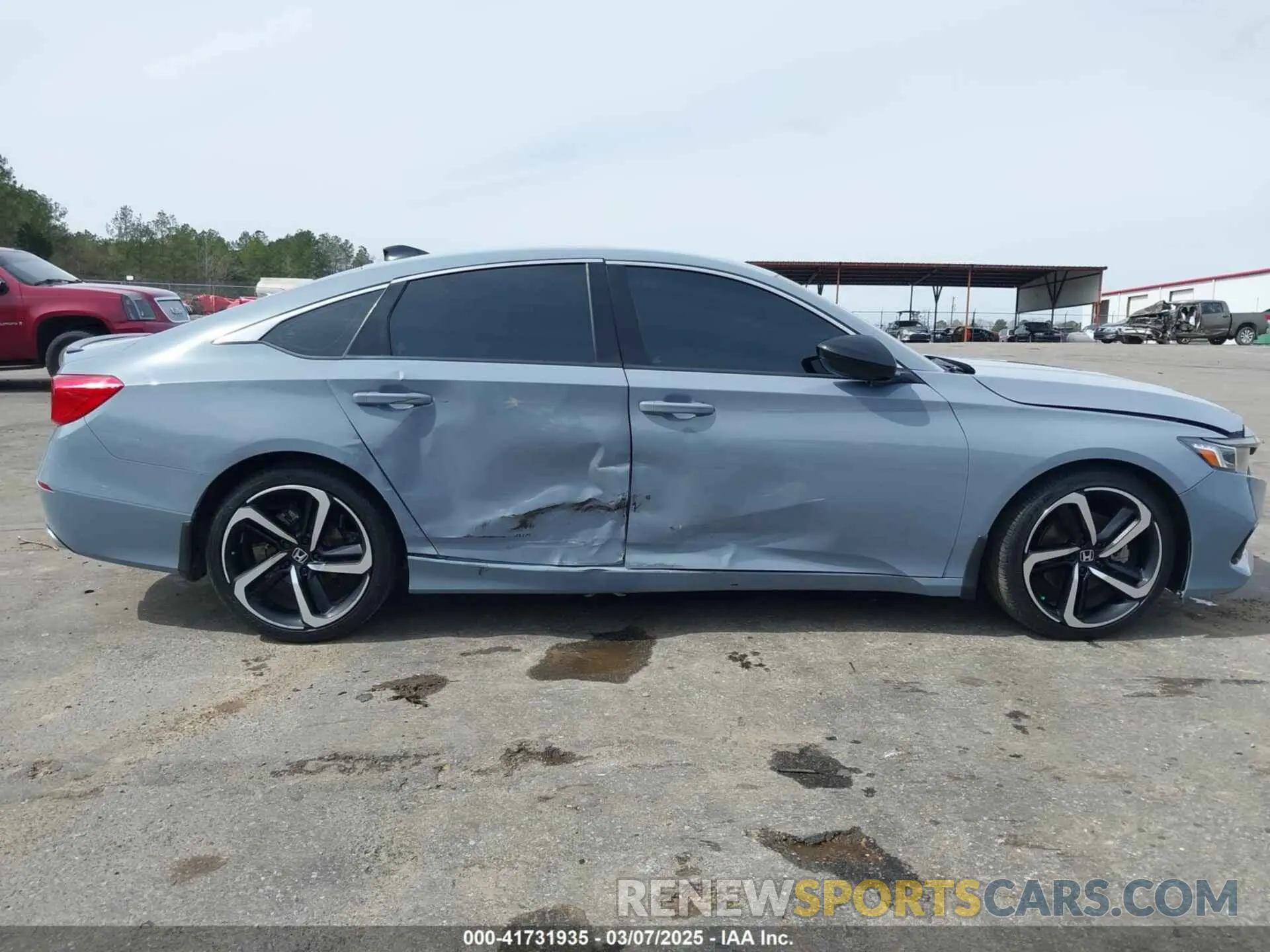 13 Photograph of a damaged car 1HGCV1F38MA017426 HONDA ACCORD 2021