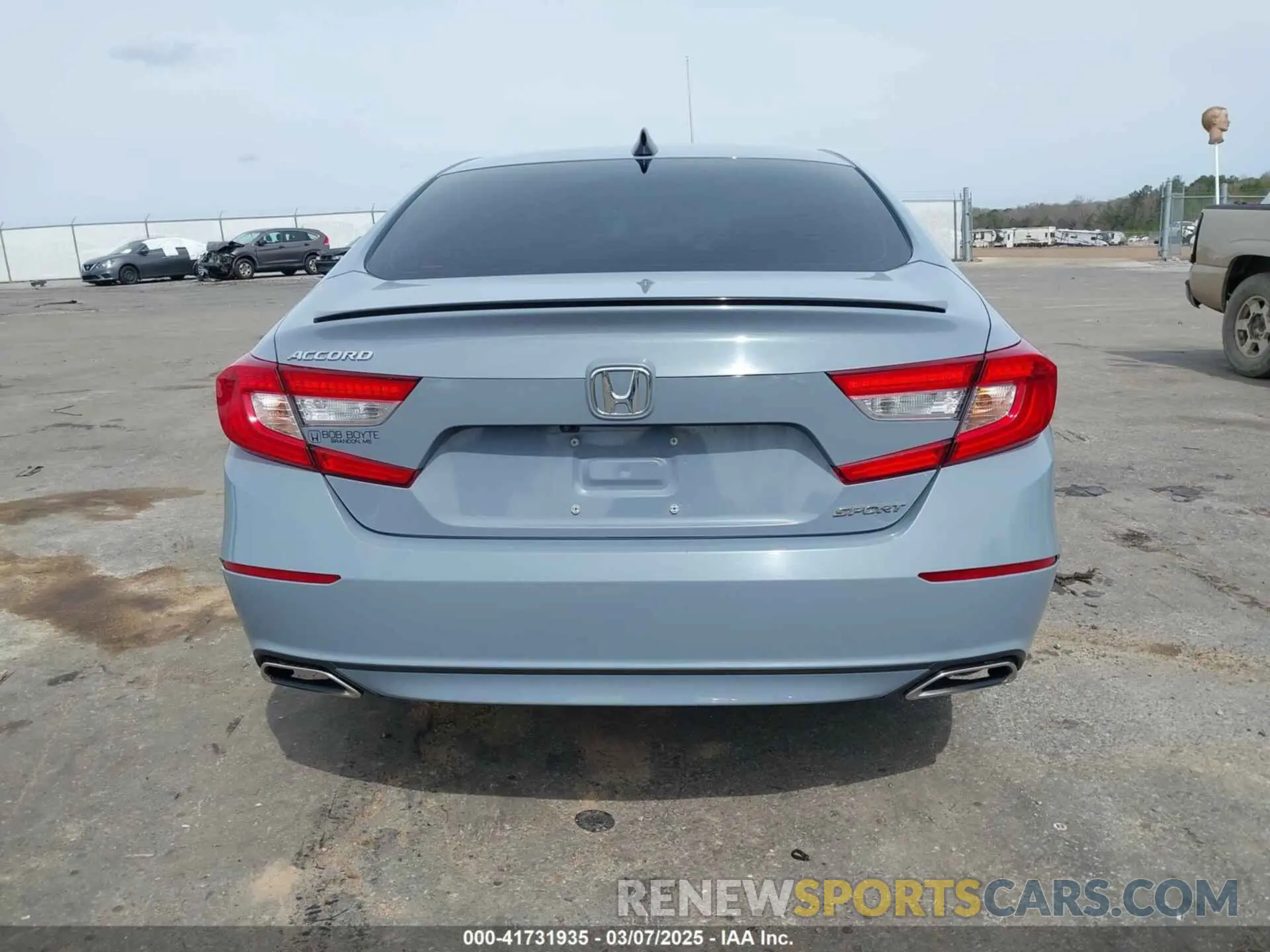 16 Photograph of a damaged car 1HGCV1F38MA017426 HONDA ACCORD 2021