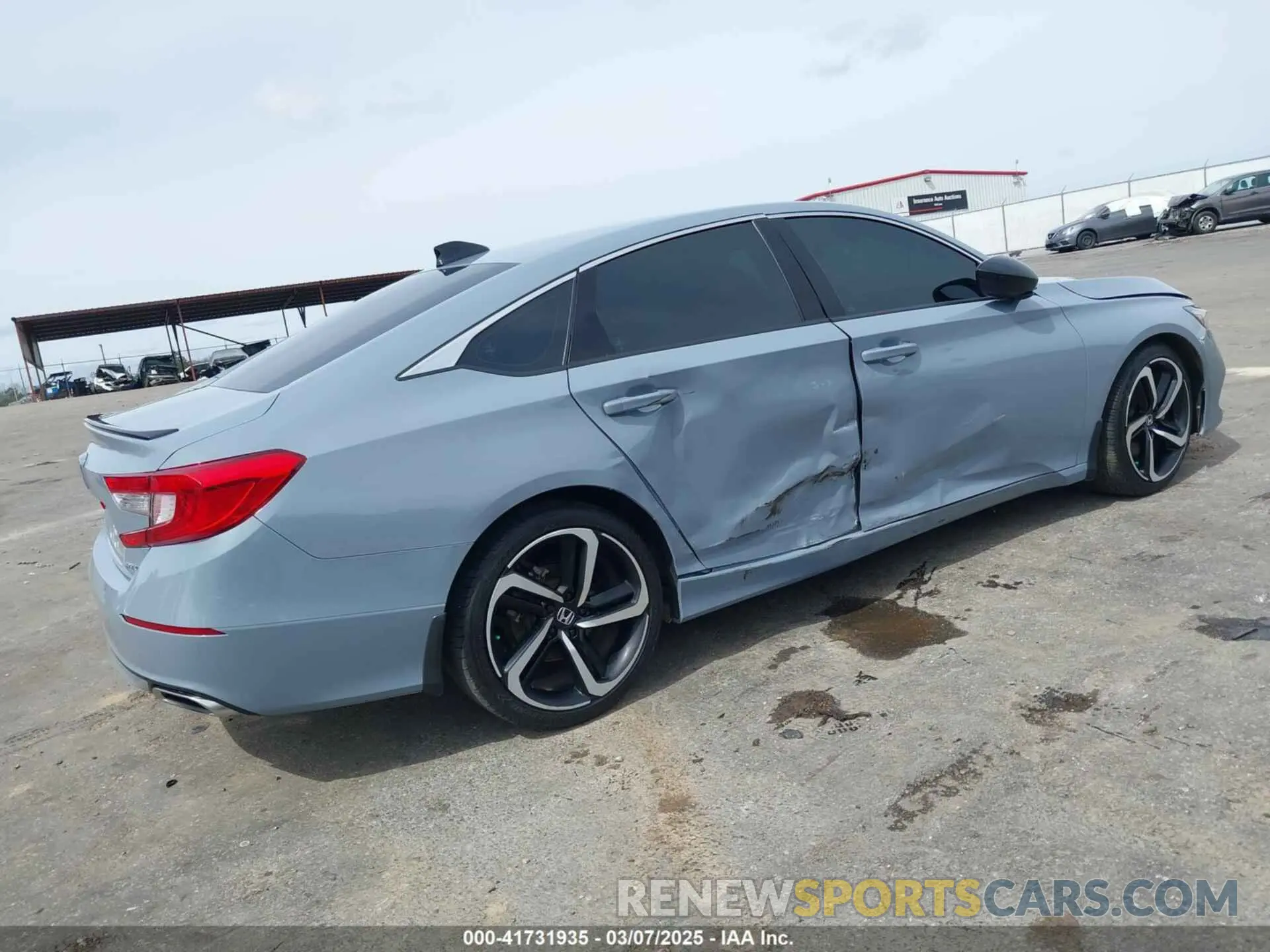 4 Photograph of a damaged car 1HGCV1F38MA017426 HONDA ACCORD 2021