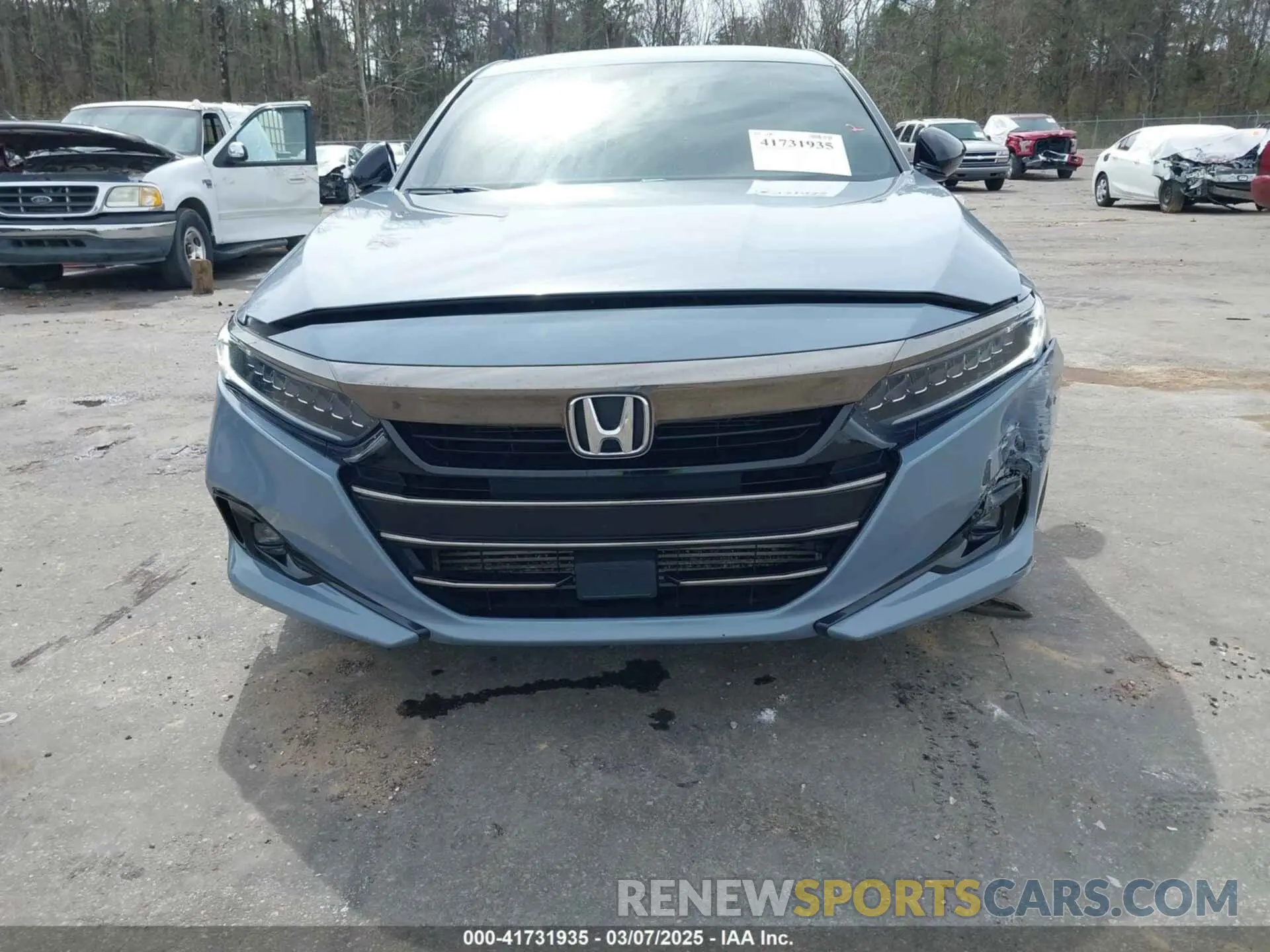 6 Photograph of a damaged car 1HGCV1F38MA017426 HONDA ACCORD 2021