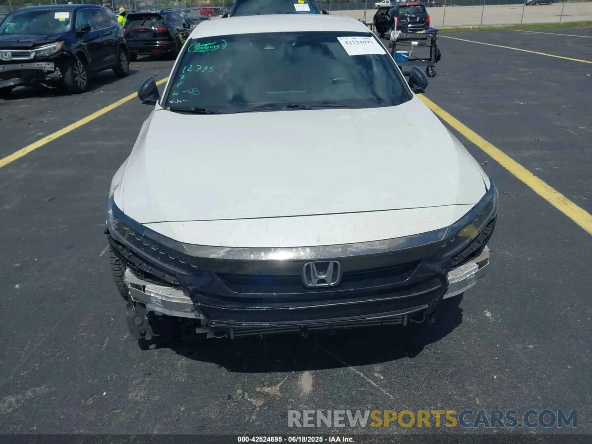 6 Фотография поврежденного автомобиля 1HGCV1F38MA031133 HONDA ACCORD 2021