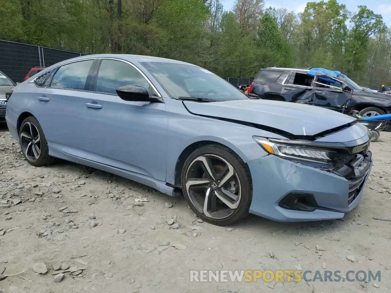 4 Photograph of a damaged car 1HGCV1F38MA036669 HONDA ACCORD 2021