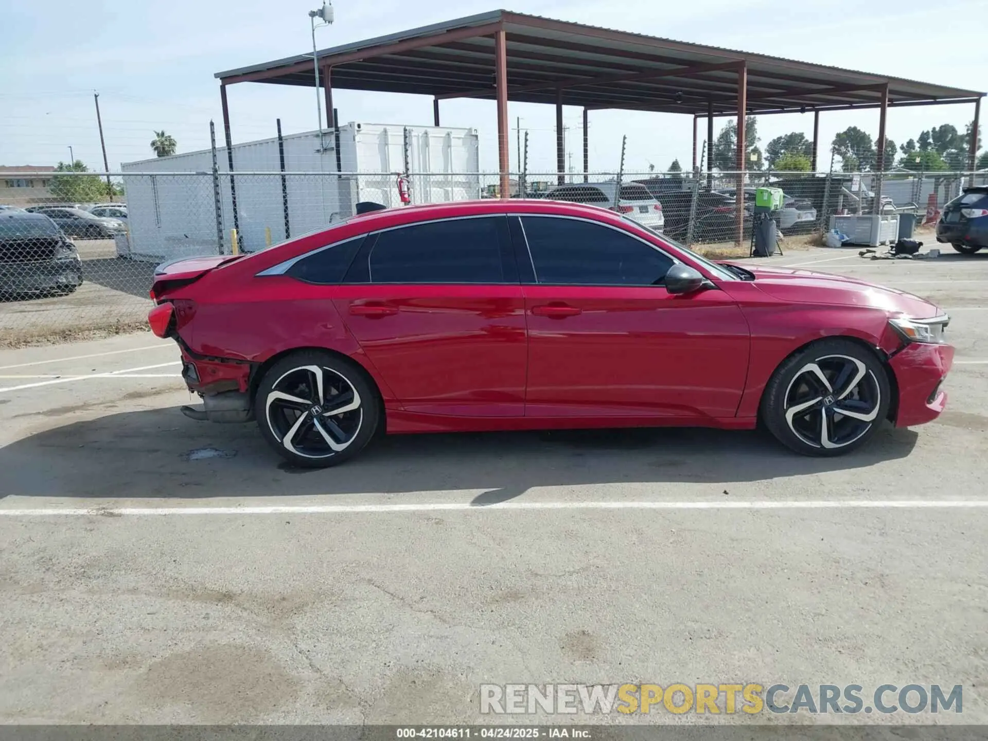 13 Фотография поврежденного автомобиля 1HGCV1F38MA043878 HONDA ACCORD 2021