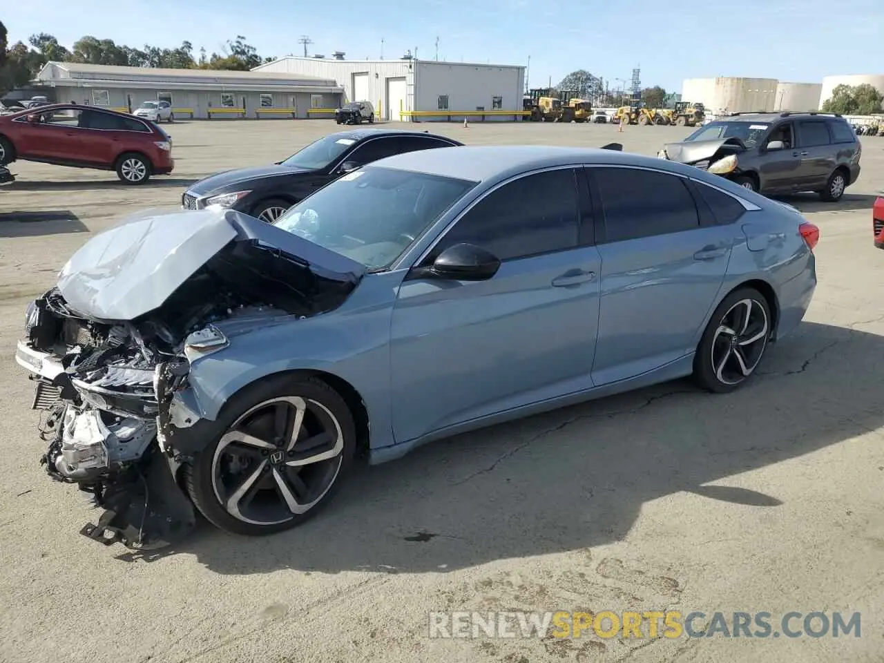 1 Фотография поврежденного автомобиля 1HGCV1F38MA047929 HONDA ACCORD 2021